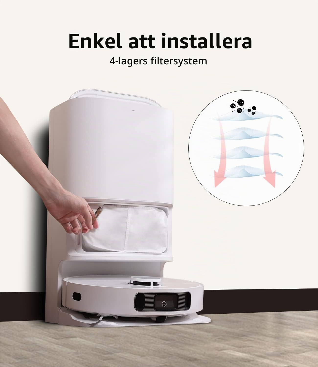 Detalle de Alloytool Pack of 8 Dust Bags L10s Ultra – 8 dammpåsar, 2,5 l