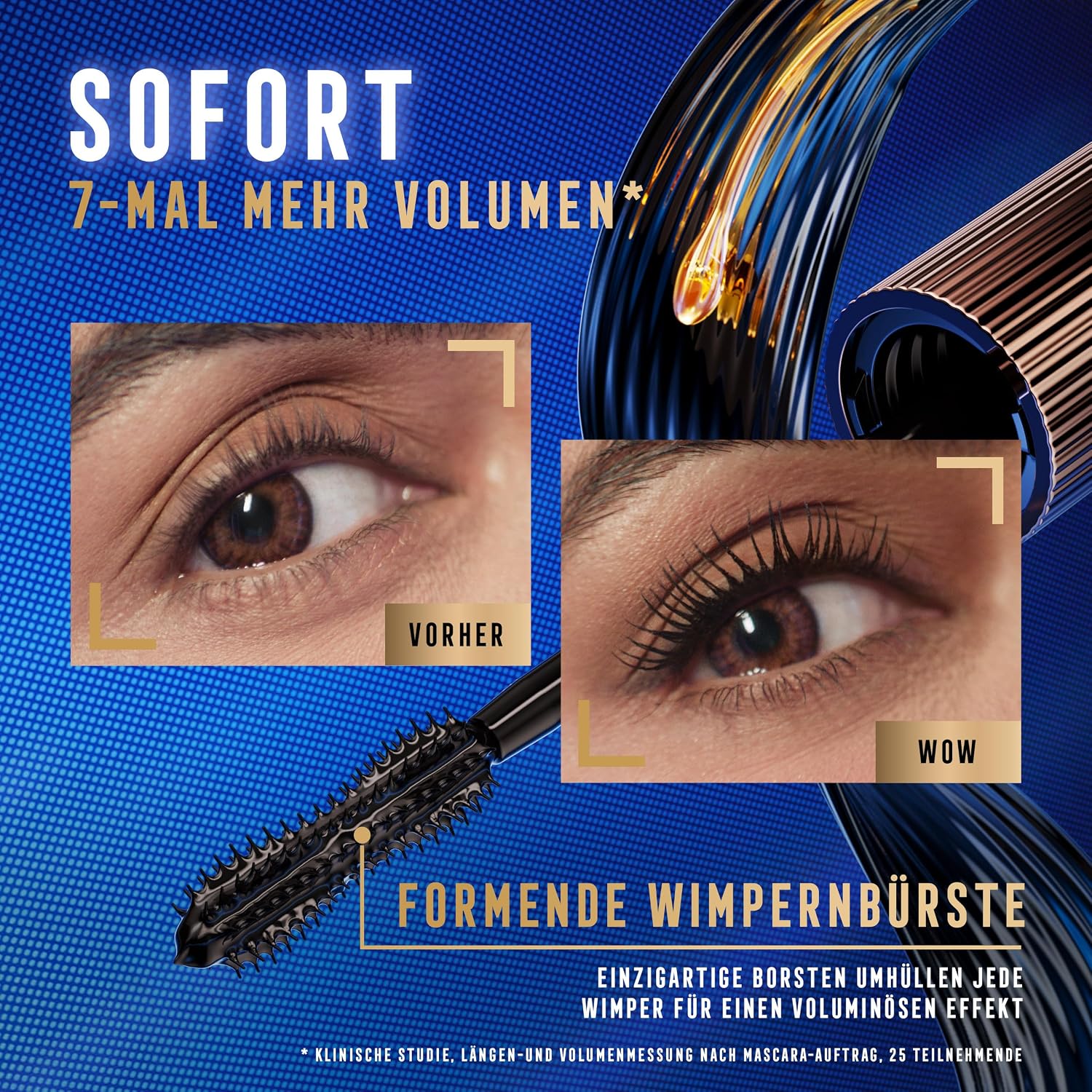 Detalle de Max Factor False Lash Effect Supreme Recharge Mascara – Nachfüllpackung mit keratinhaltiger Pflege-Formel