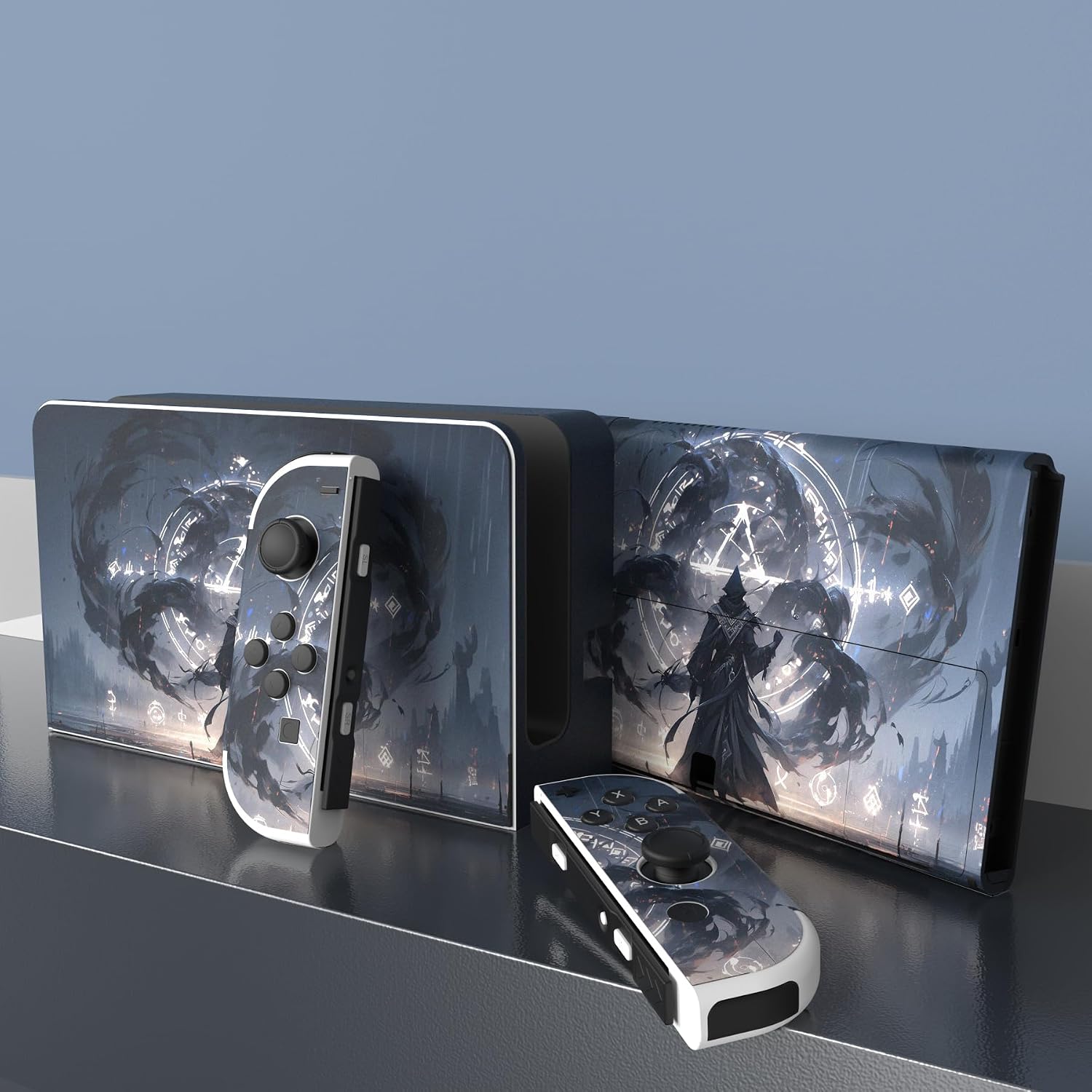 Detalle de playvital Autocollant pour Switch OLED Protection