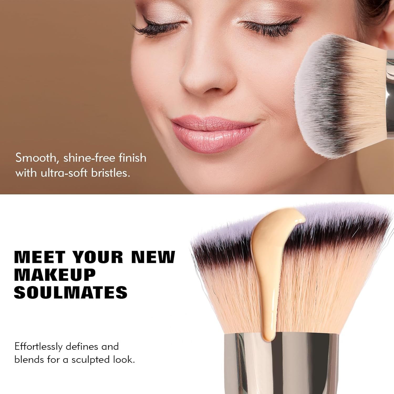 Thumbnail 3 de dpolla Dual-Ended Foundation Brush