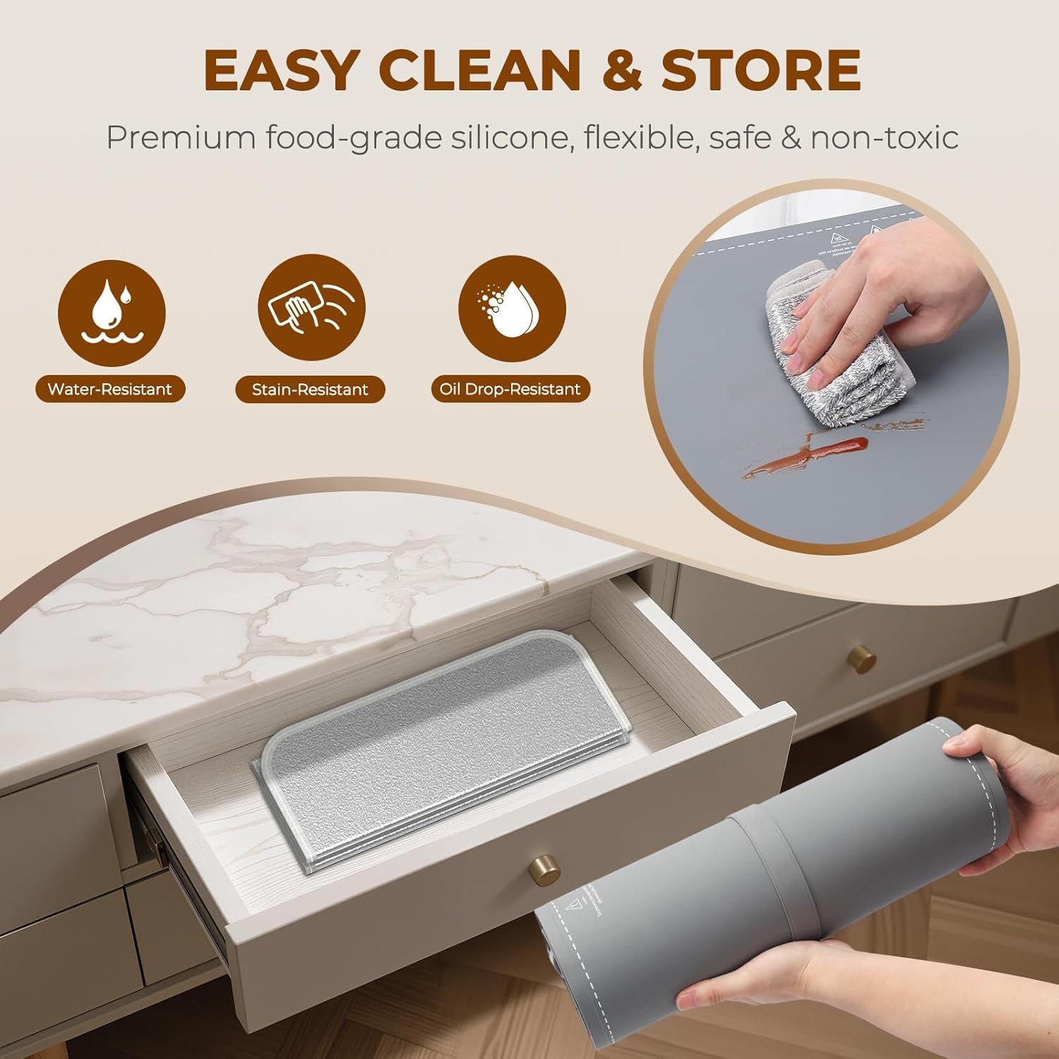 Detalle 2 de Homelove Food Warming Mat 25.2 x 14.96 Inches