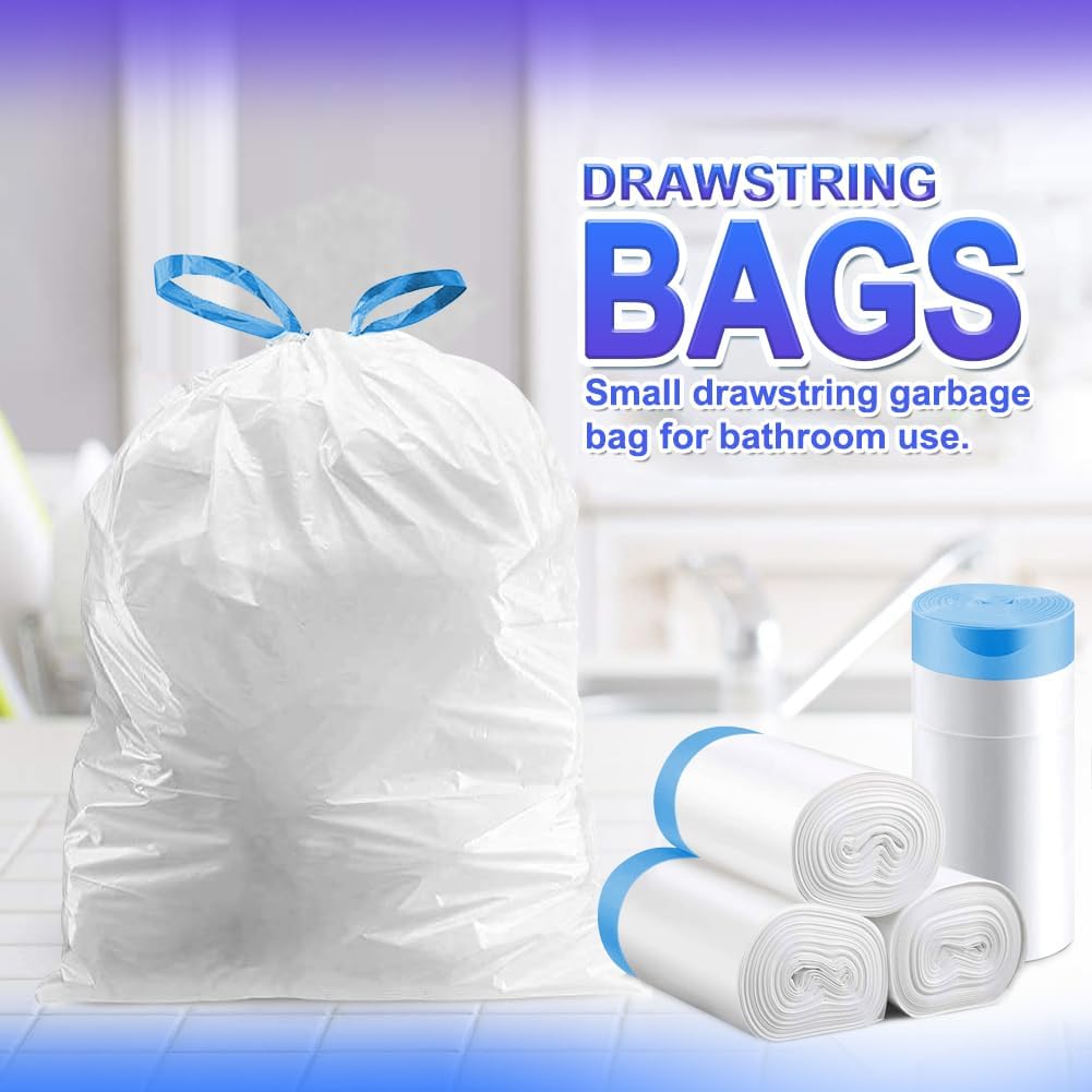 Detalle 2 de AOSULI 25L Bin Liners with Drawstring Tie Handle 🗑