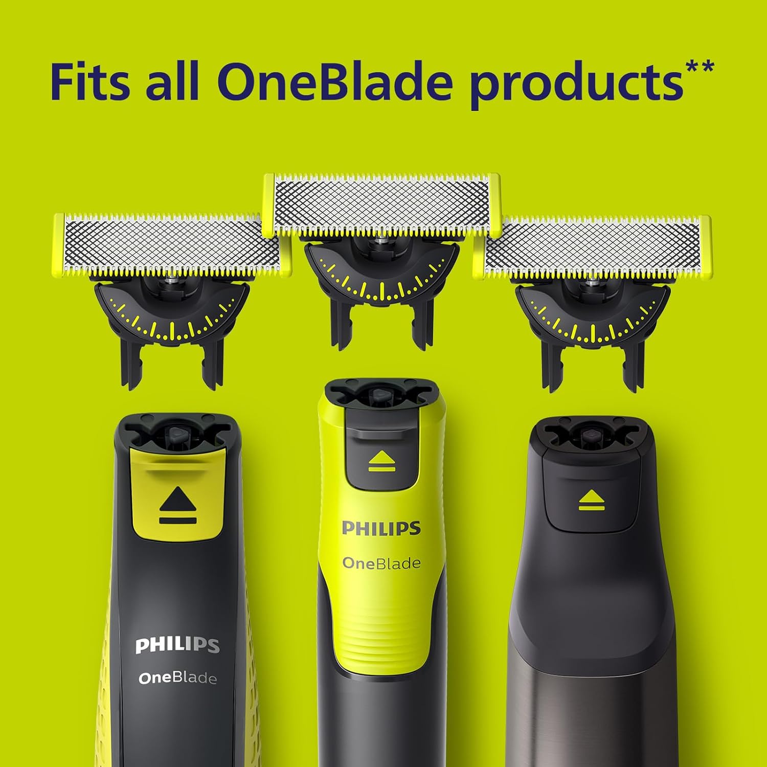 Thumbnail 1 de Philips OneBlade Authentic 5x 360 Blade Replacements (QP450/50) – 20-month supply
