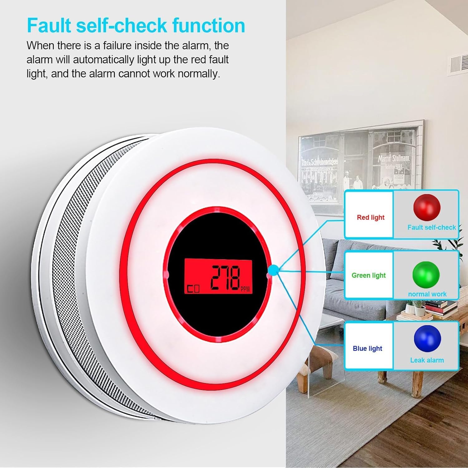 Thumbnail 1 de Smoke and Carbon Monoxide Alarm 85 dB