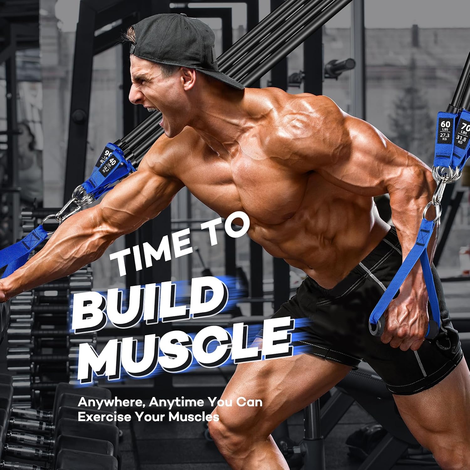 Thumbnail 6 de NITEEN Resistance Bands Set, 6 levels