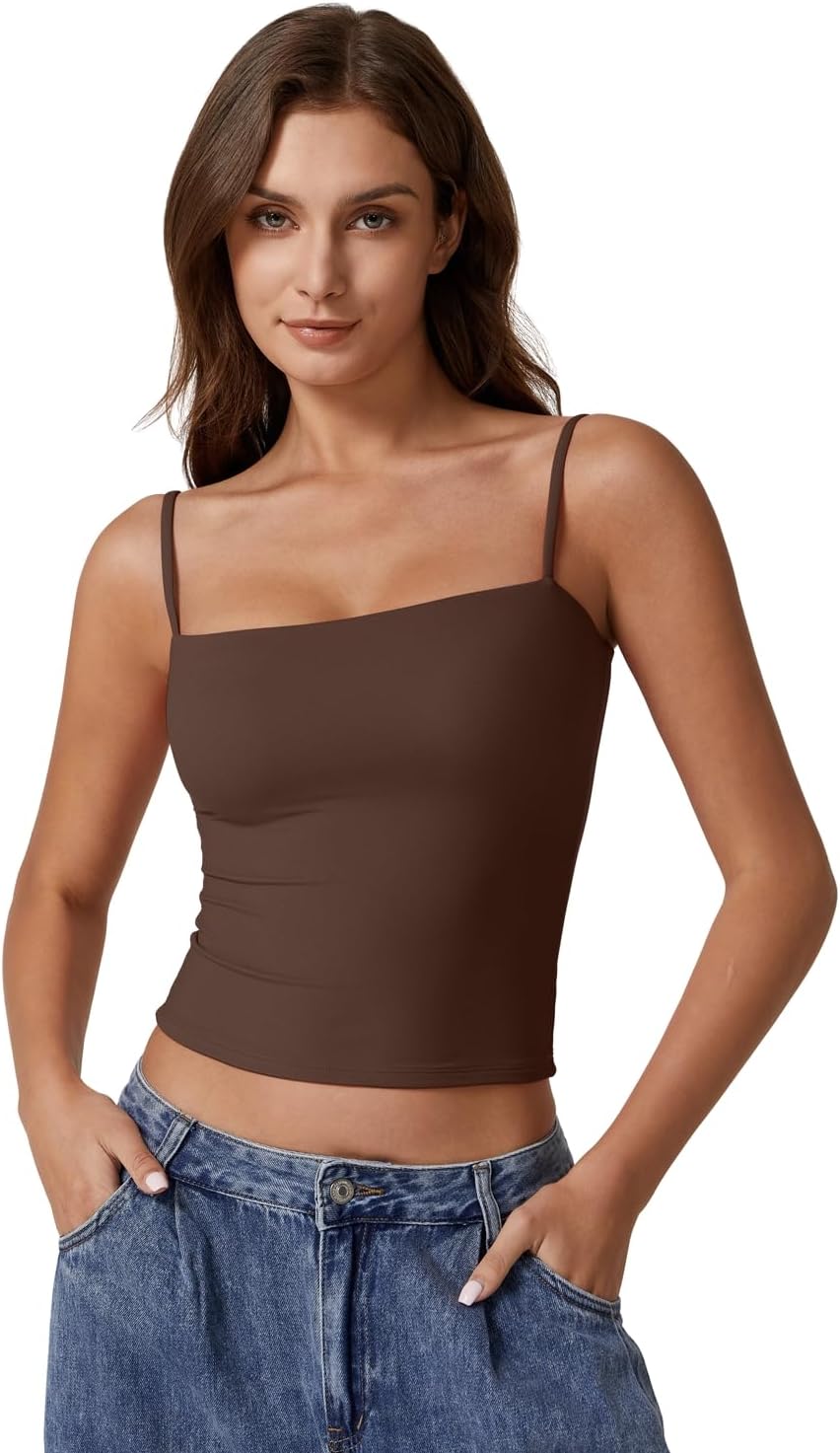 Detalle 2 de QINSEN Double Lined Tank Top 75% Nylon