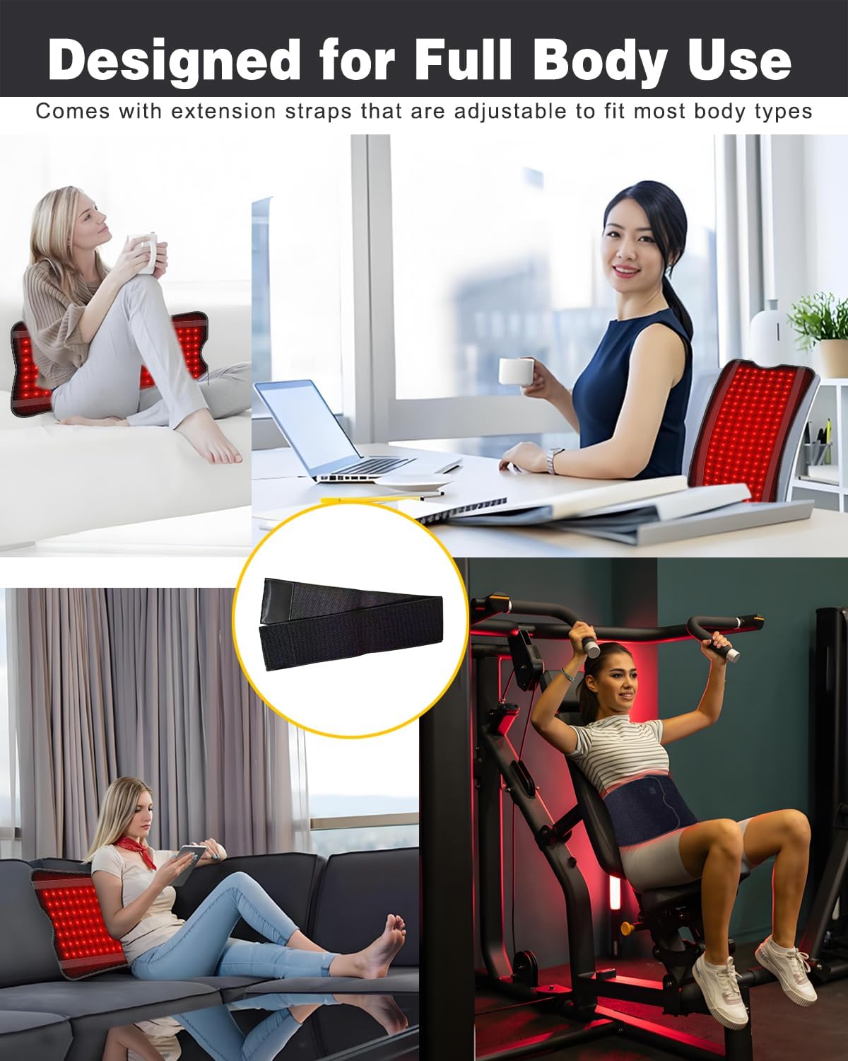 Thumbnail 6 de Flowlamp 140 LED Red Light Pad, 52 x 28 cm, 660 nm and 850 nm