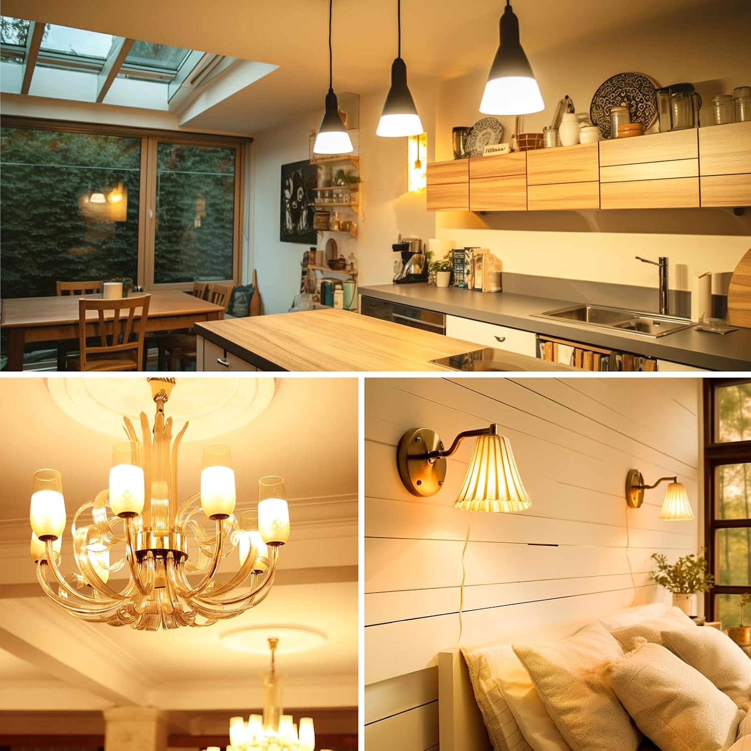 Thumbnail 2 de Lepro E14 LED Lampe 6er-Pack: 4.2W, 470 lm, 2700 K Warmweiß – E14 Sofortlicht
