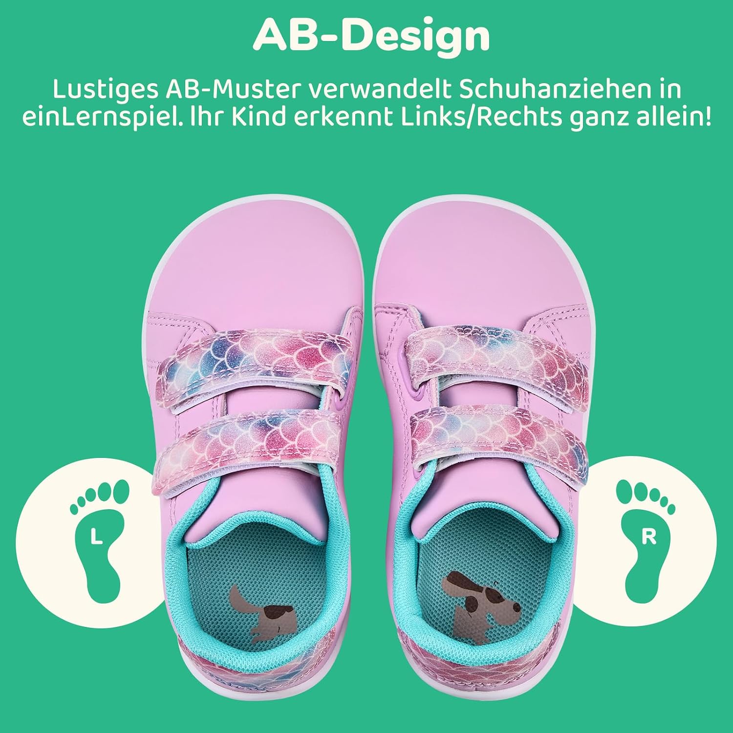 Thumbnail 5 de IceUnicorn Barfußschuhe Kinder Breiter Zehenraum