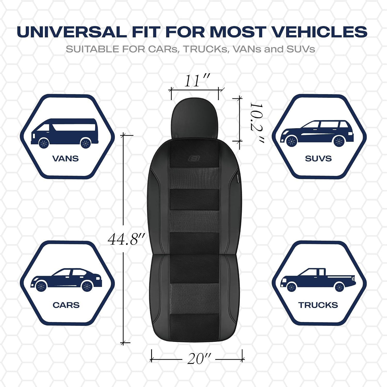 Thumbnail 4 de Skechers Seat Covers Air-Cooled Memory Foam