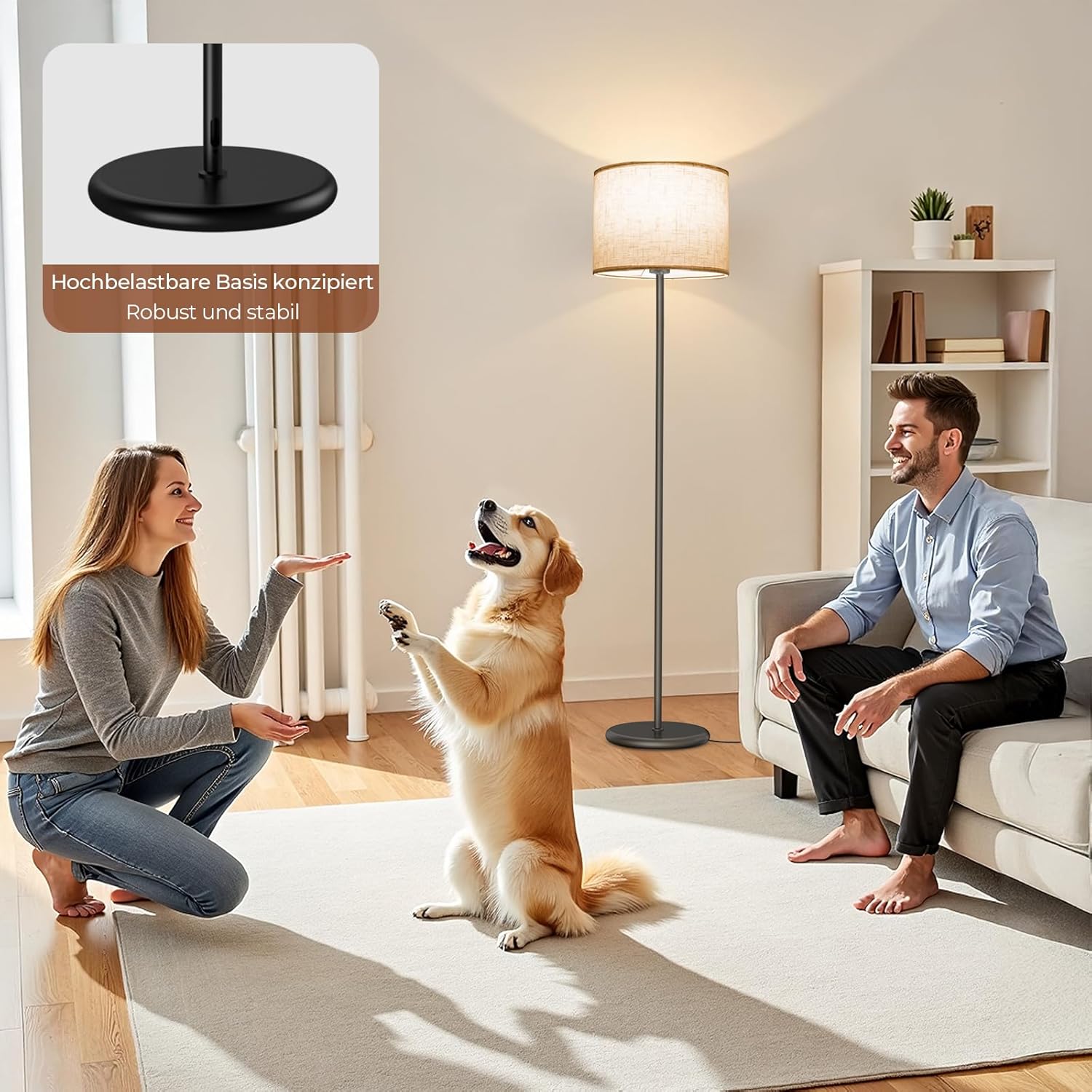 Thumbnail 3 de AmazeFun LED Stehlampe 156 cm für Wohnzimmer