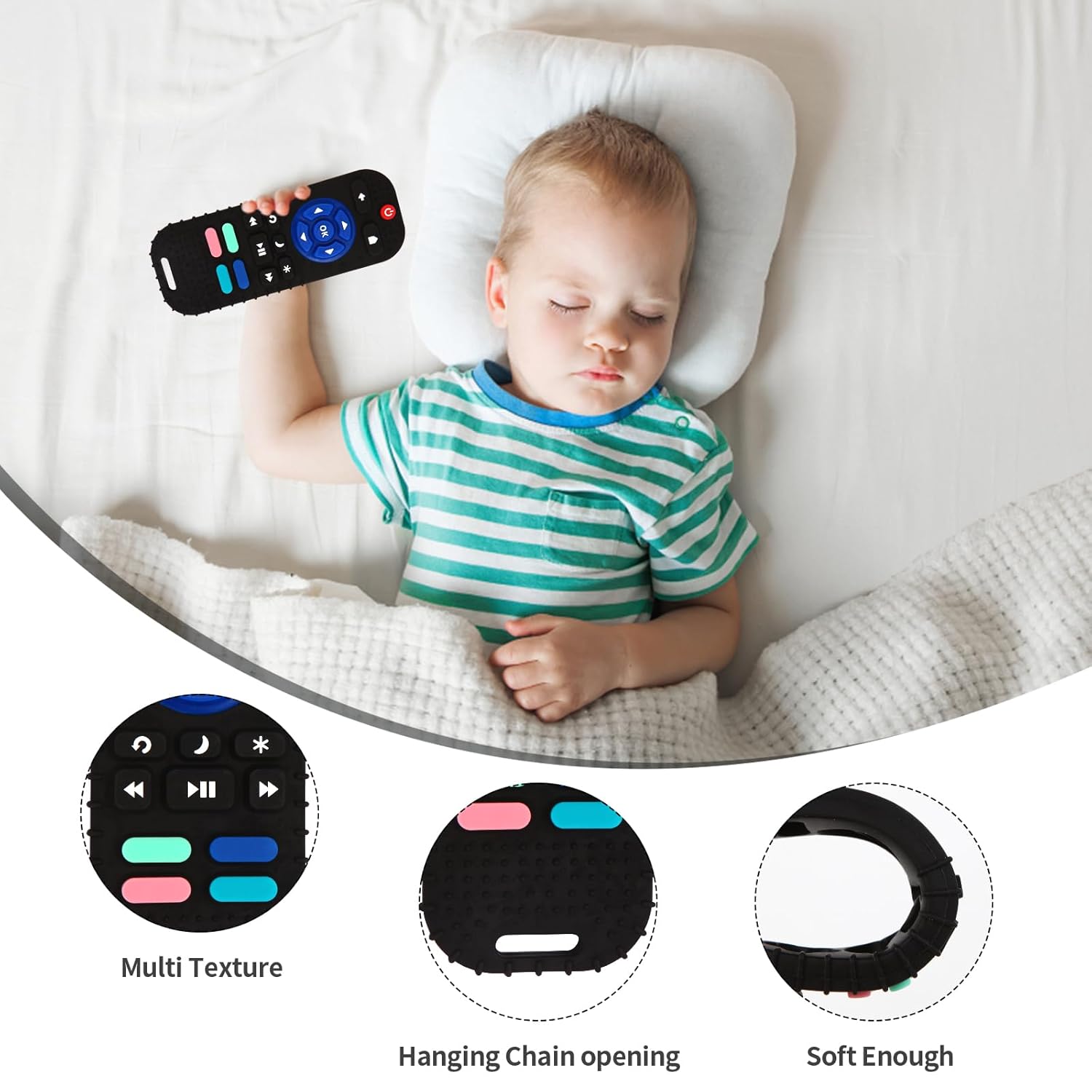 Thumbnail 4 de Hooku Silicone Teethers 0-6 months