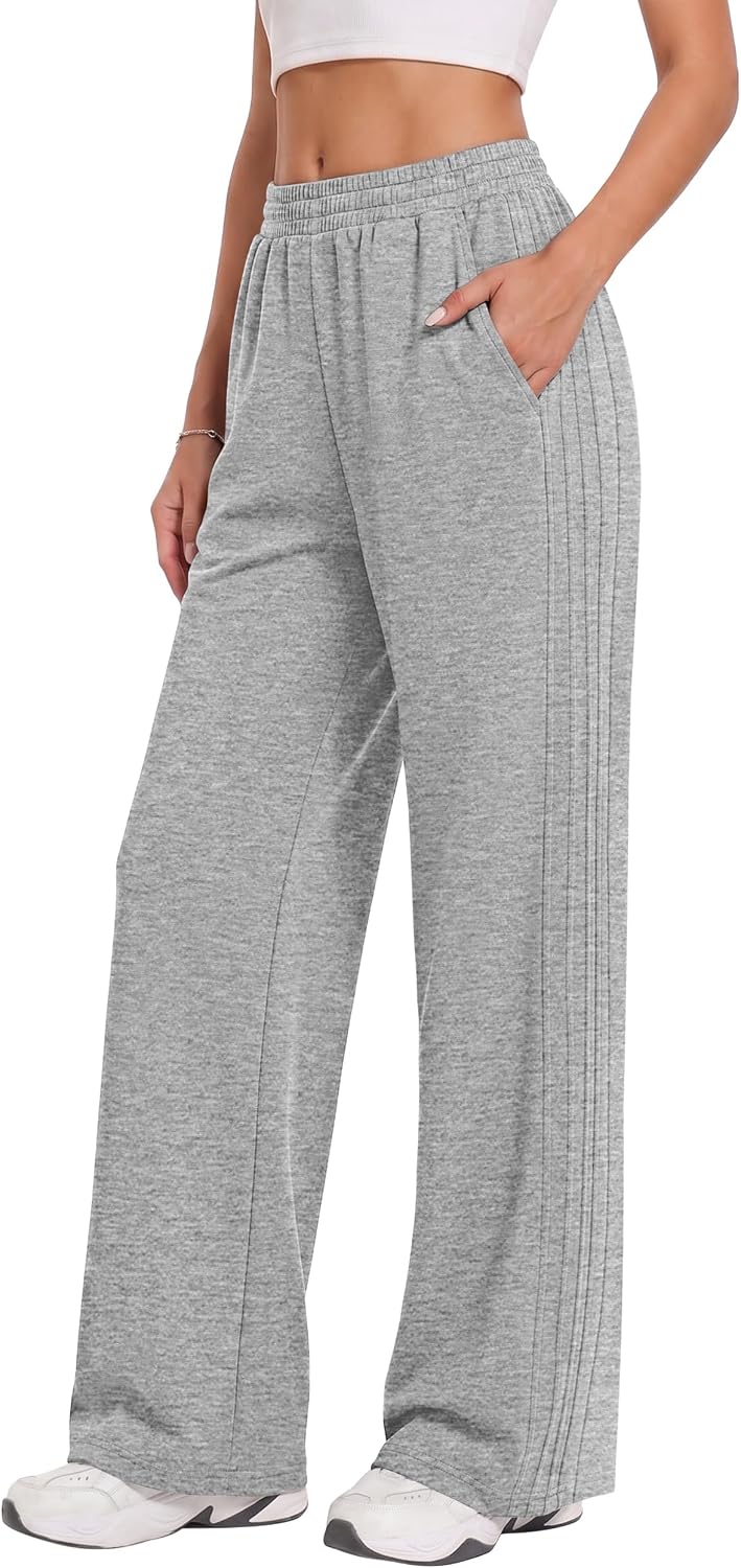 Detalle 2 de WIHOLL Women's Sweatpants, High-Waisted