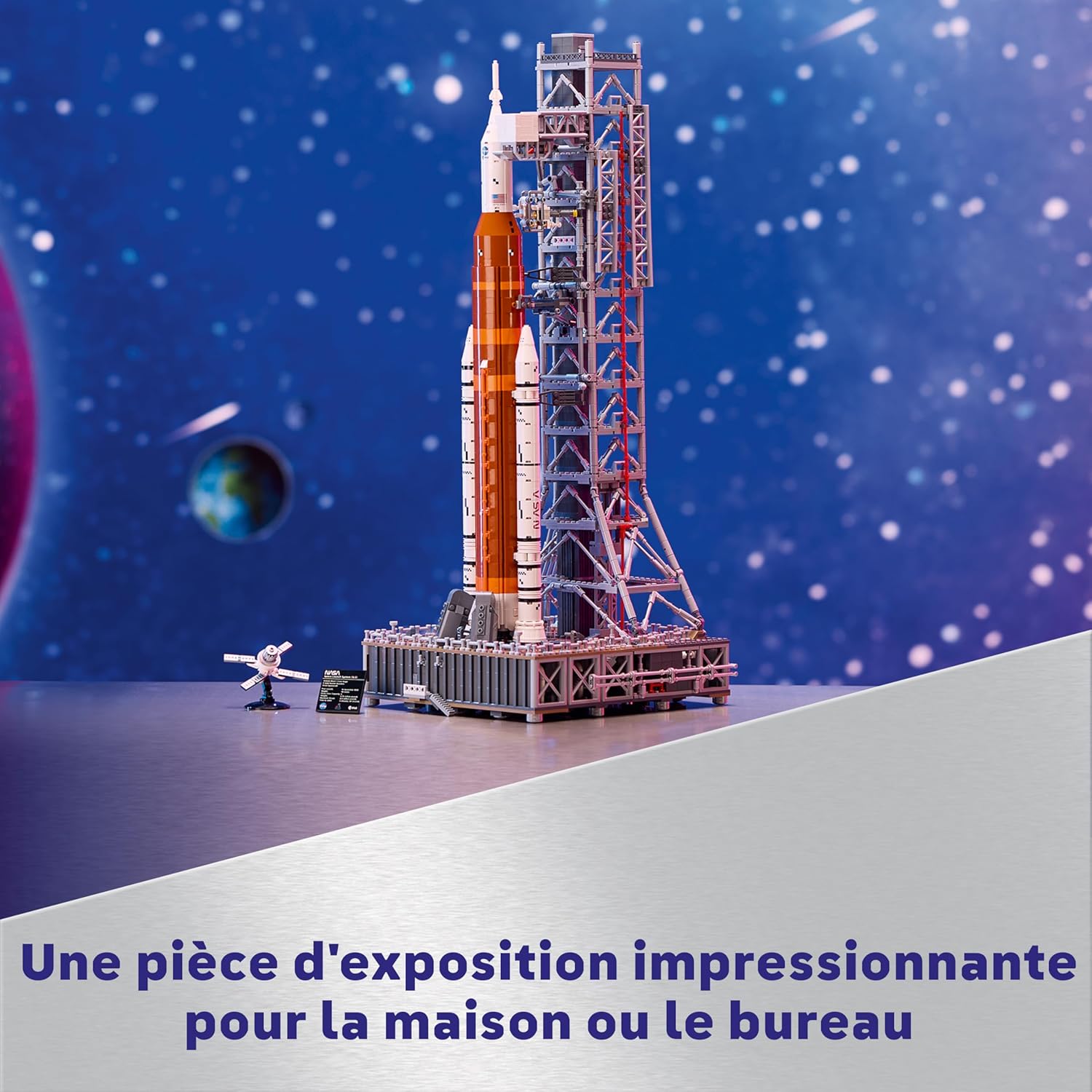 Thumbnail 6 de LEGO Icons 10341 – Le Système de Lancement Spatial d’Artemis de la NASA (édition Collector), set de construction adulte à exposer