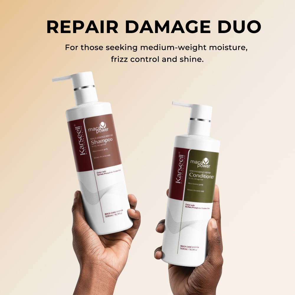 Detalle de Karseell Maca Essenz Haarpflege 500 ml 💇♀