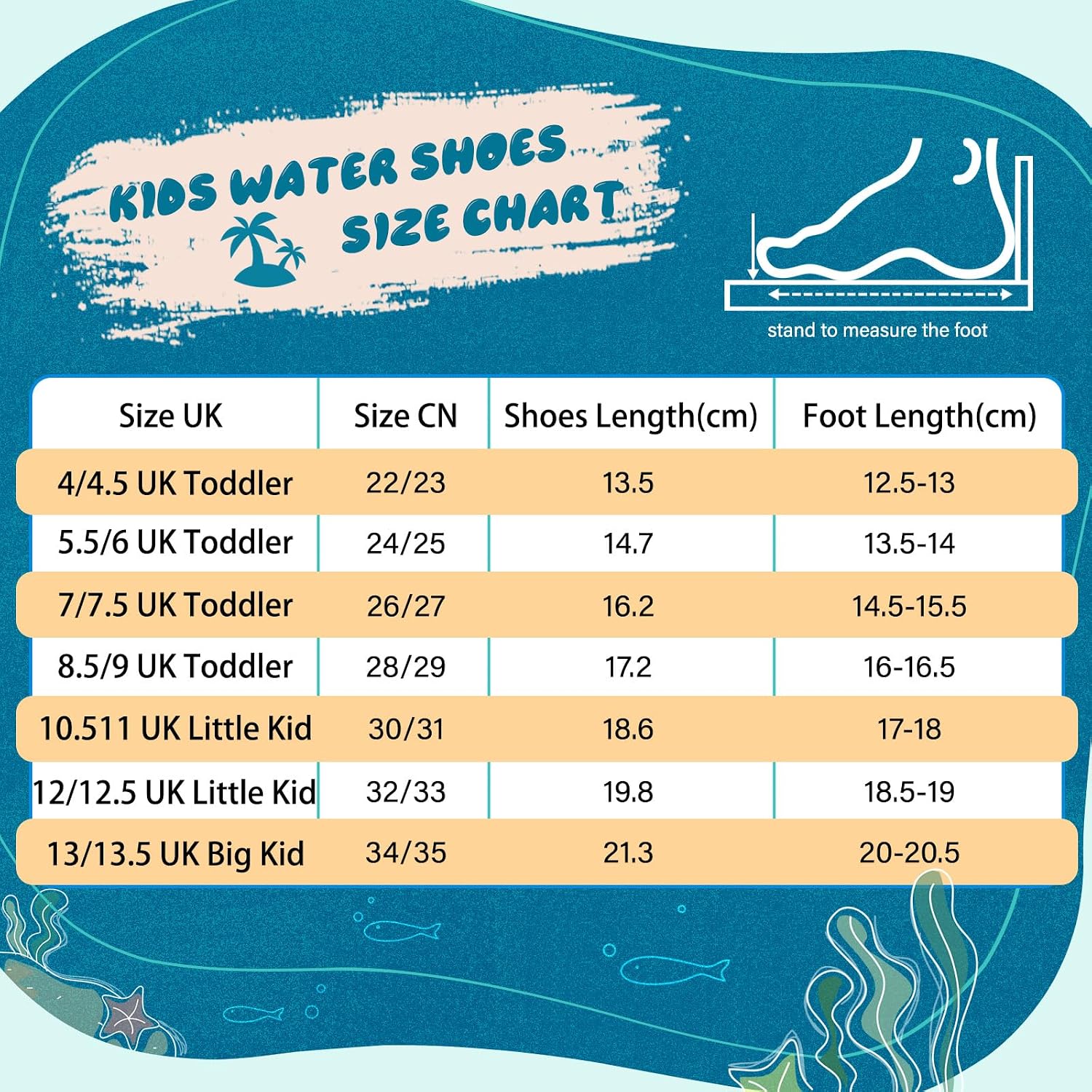 Detalle de Kids Water Shoes: Toddler Swim Beach Shoes for Boys & Girls – Quick-Dry Non-Slip Aqua Socks