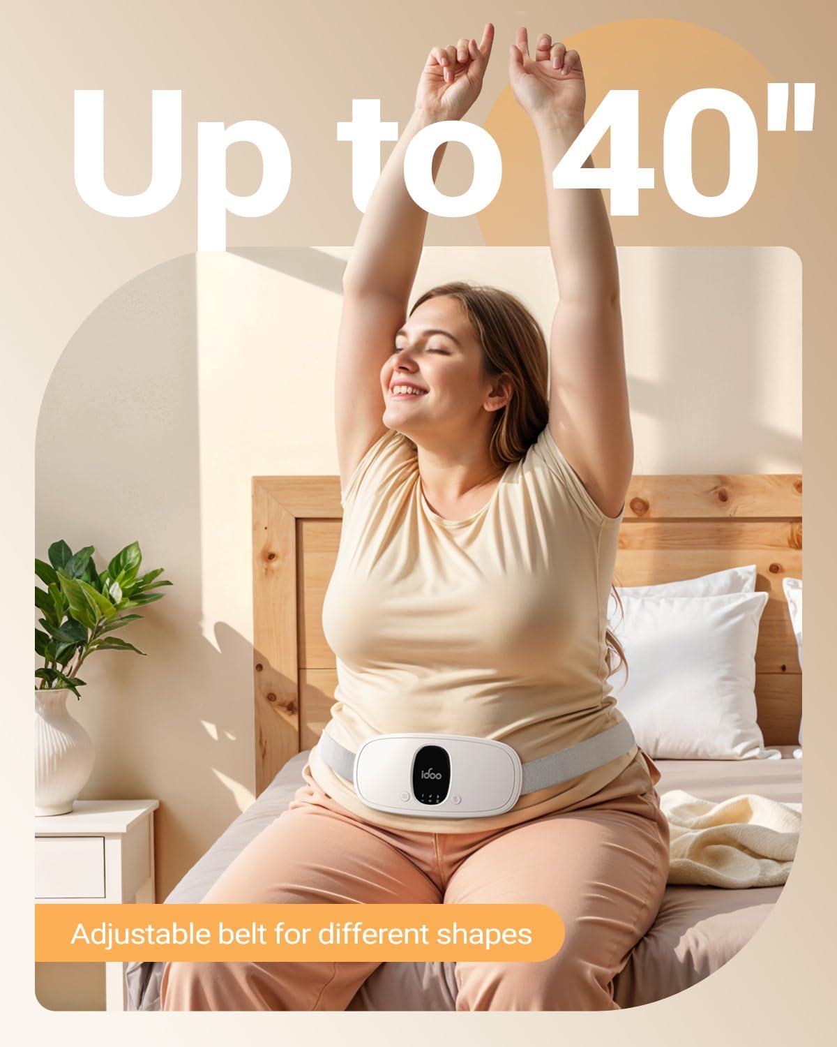 Thumbnail 6 de iDOO Period Pain Relief Heating Pad Belt