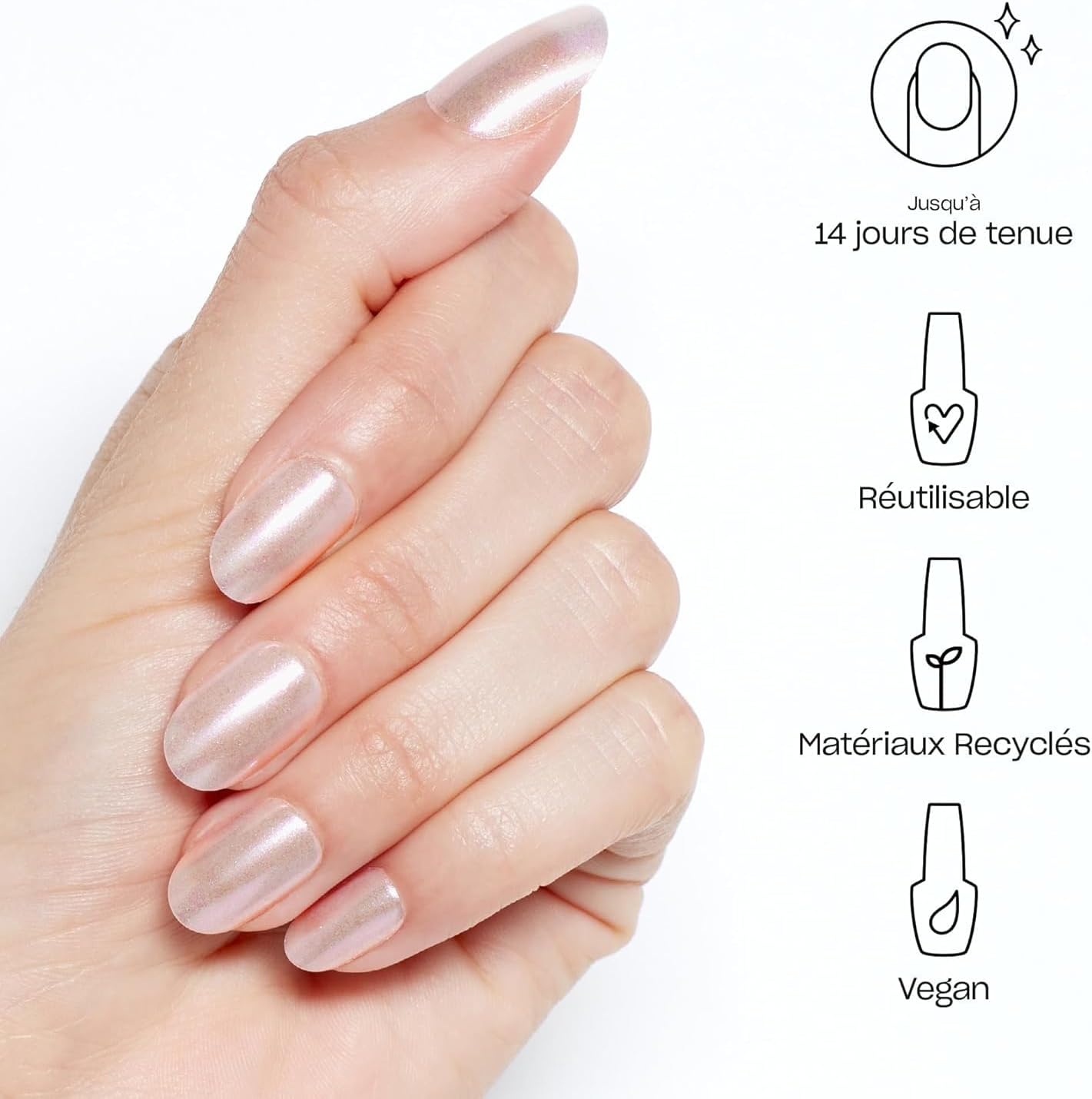 Thumbnail 1 de OPI xPRESS/ON Press On Nails – Glitter & Shimmery Shades (Long & Short, Round & Oval)