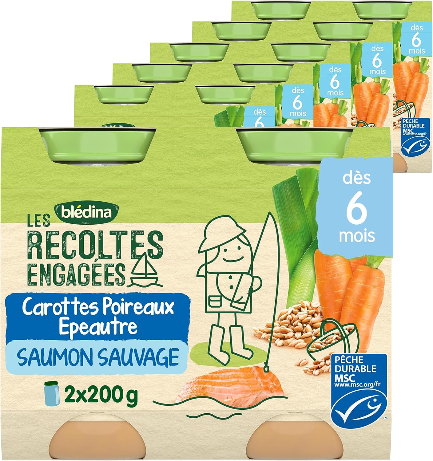 Thumbnail 1 de Blédina Récoltes Bio petit pot 6 mois 🍲