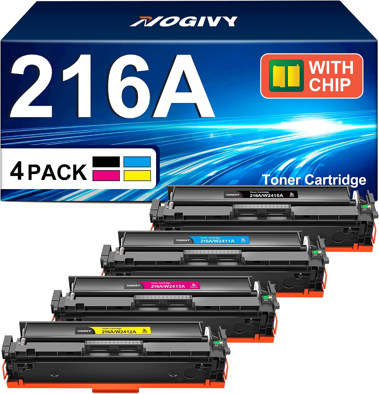 Detalle de NOGIVY 216A Toner Set W2410A-W2413A