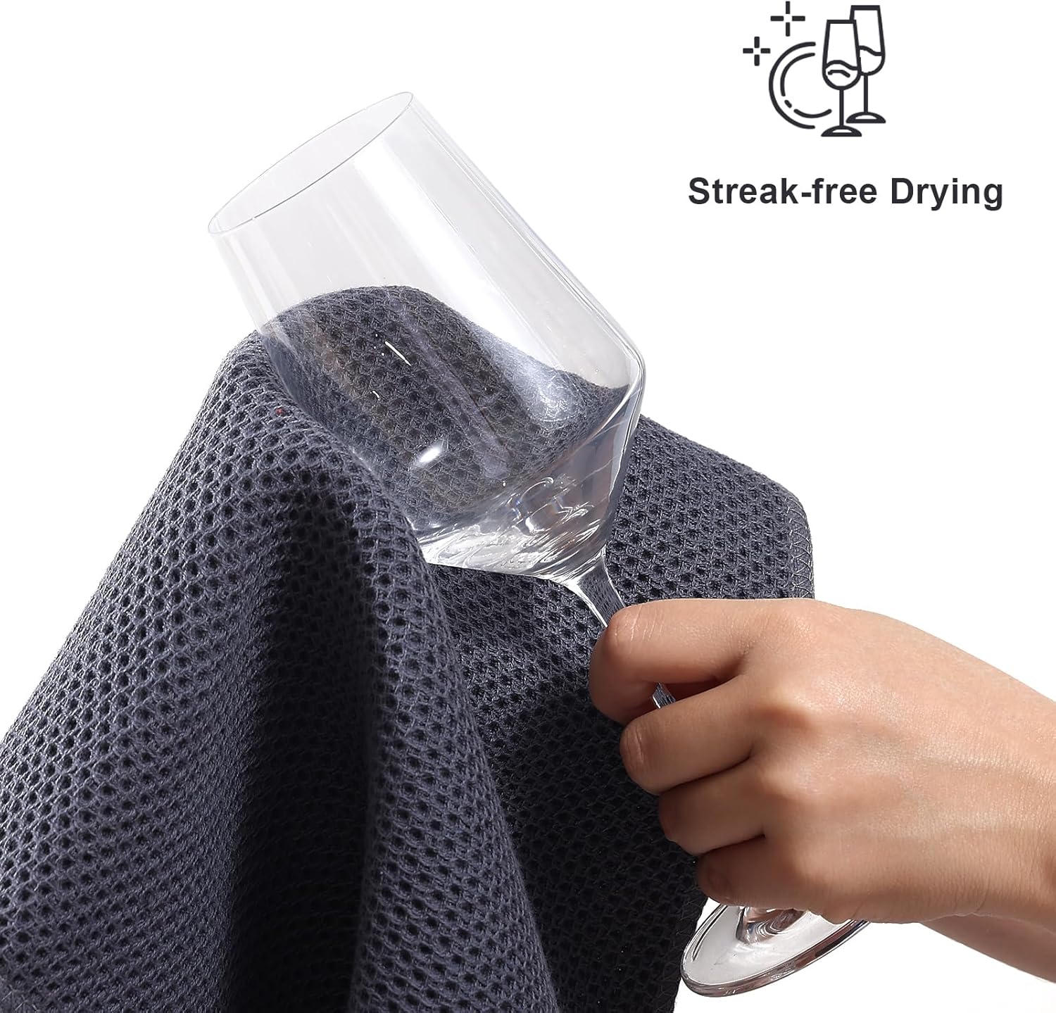Thumbnail 5 de Moosfor Cotton Kitchen Cleaning Cloths 6 Pack