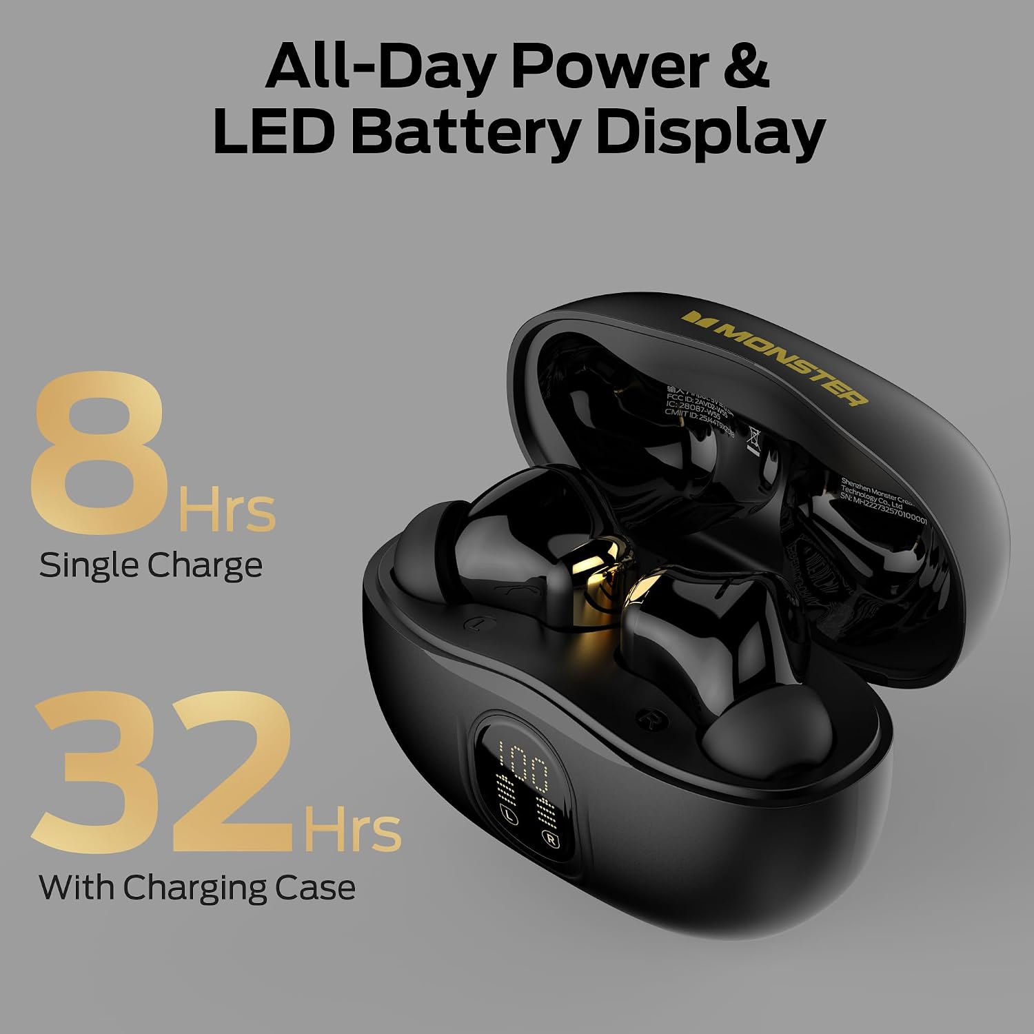 Detalle de Monster Wireless Earbuds N-Lite 217