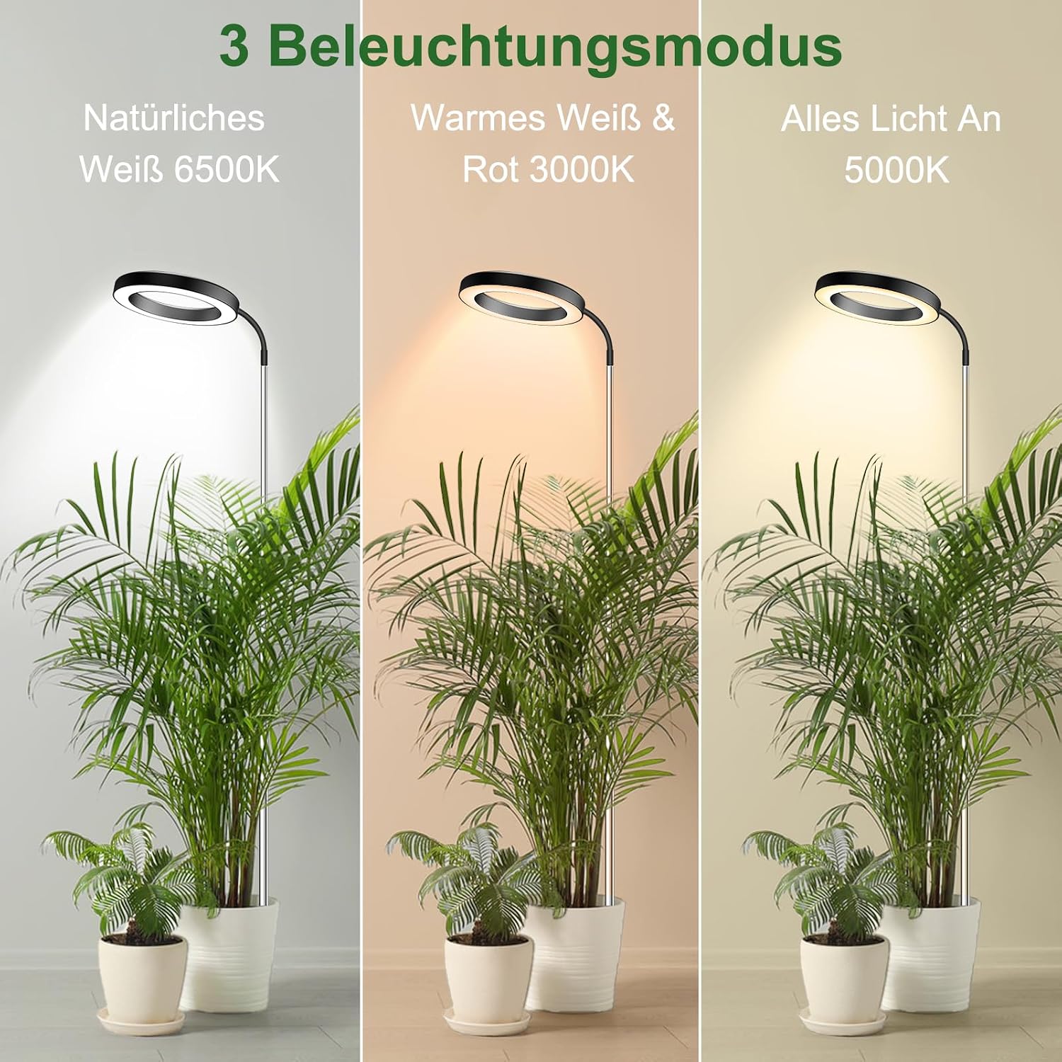 Thumbnail 2 de wolezek Pflanzenlampe LED Vollspektrum 160 cm 🌱