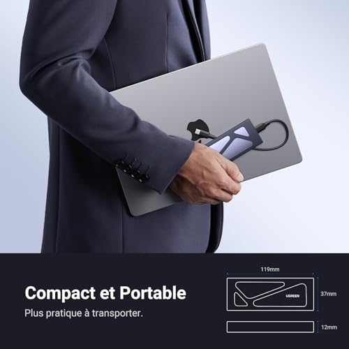 Thumbnail 6 de UGREEN Boîtier M.2 NVMe SSD USB 3.2 Gen 2 10 Gbps – Adaptateur NVMe SSD
