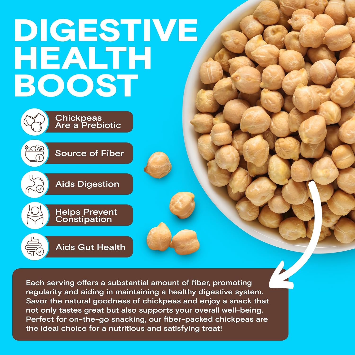 Detalle de BIENA Chickpea Snacks 6-Pack