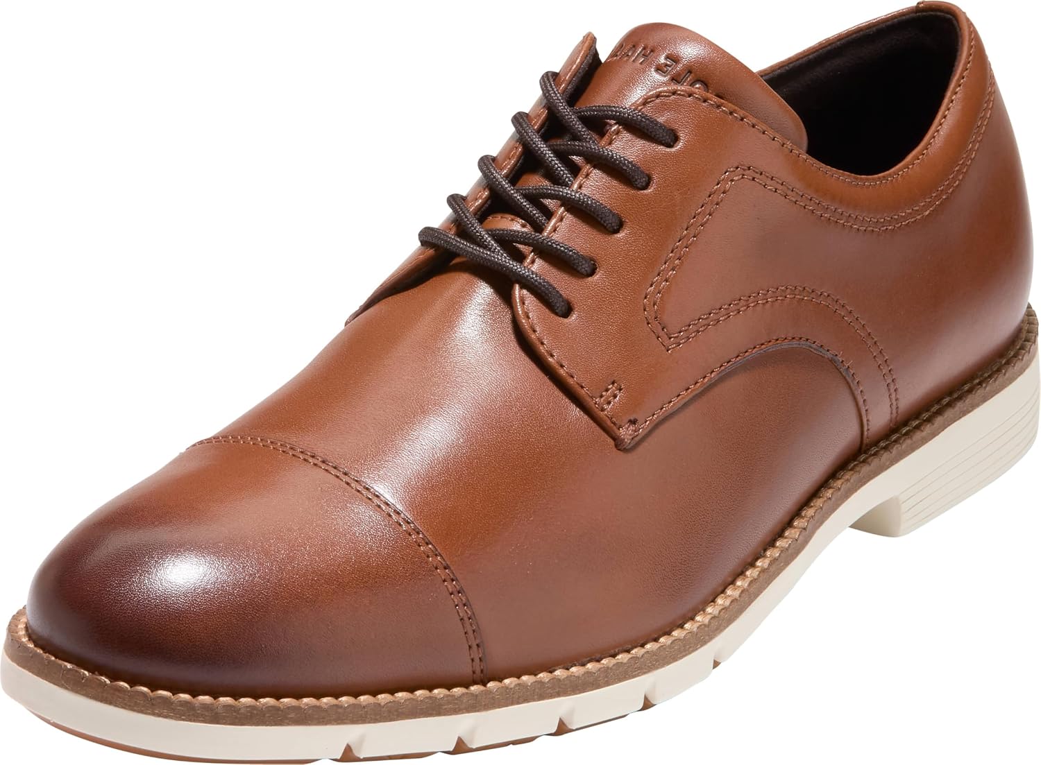 Detalle de Cole Haan Mens Flex Grand360 Cap Toe dress shoes 👞
