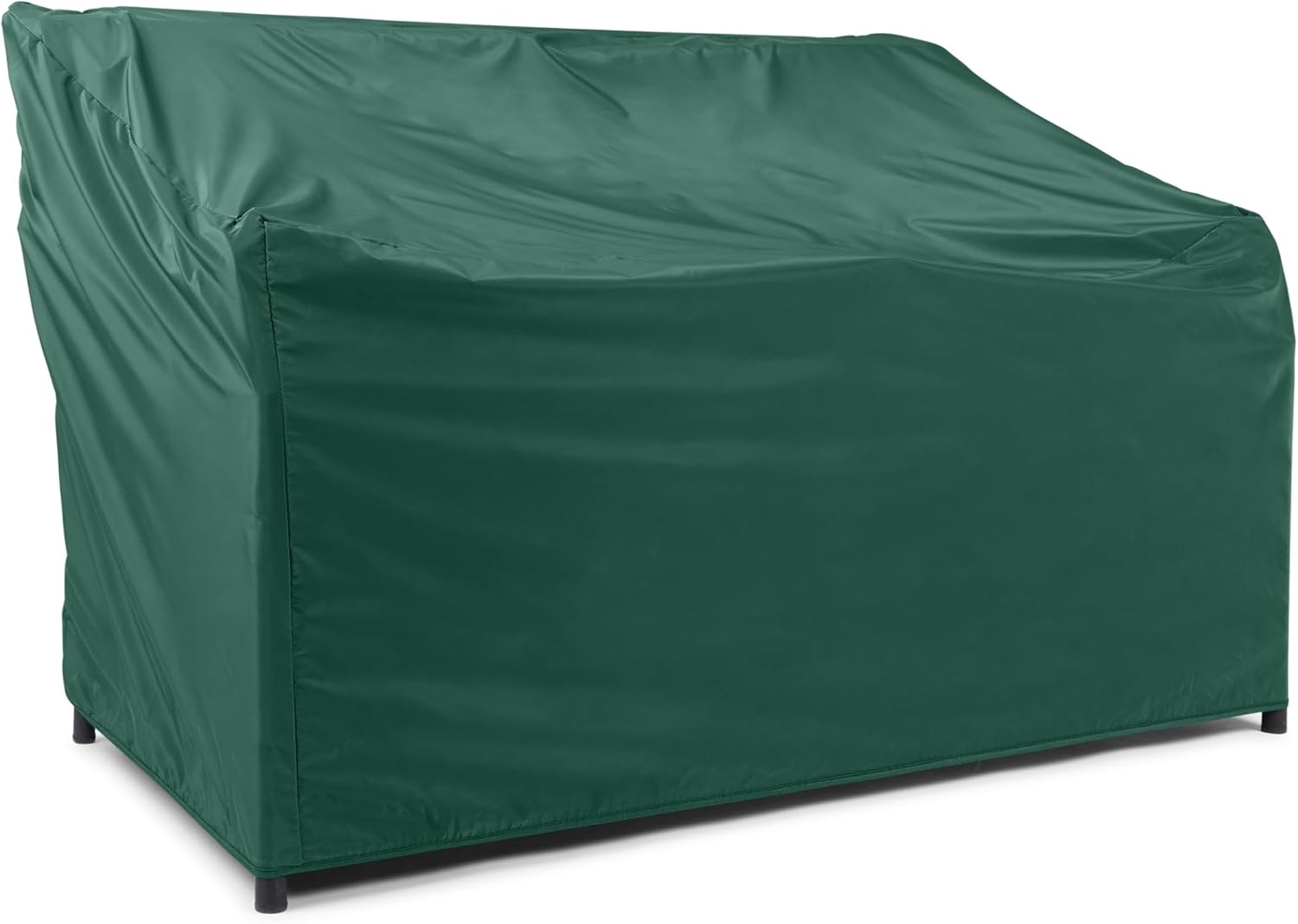 Detalle de Covermates Classic Outdoor Patio Sofa Cover — Heavy-Duty 12-Gauge Vinyl, 88W x 40D x 36H, Green