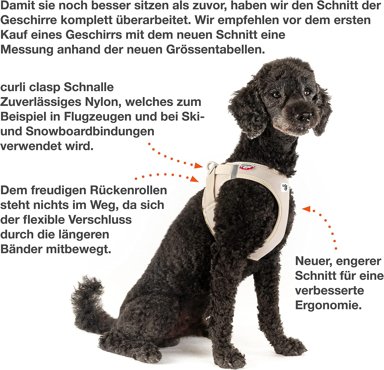 Thumbnail 6 de curli Vest Harness Clasp Air-Mesh 33 g đ