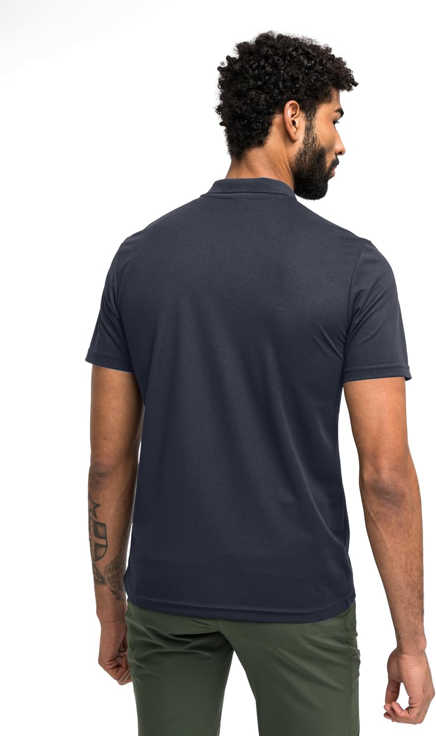 Detalle de Maier Sports Ulrich Polo pour Homme – polo fonctionnel à coupe Regular Fit avec Dryprotec et puce NFC