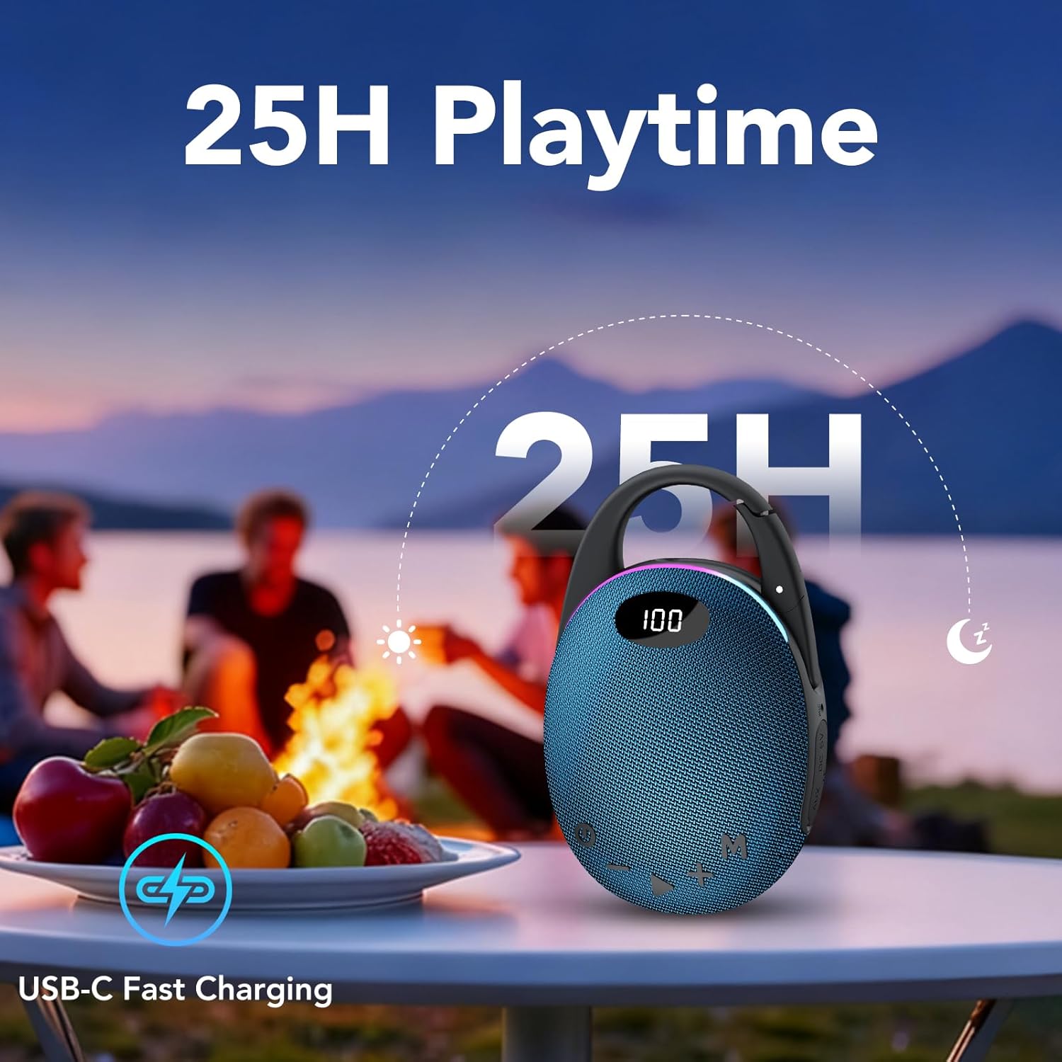 Detalle 1 de Bluetooth Speaker 30W Portable Bluetooth