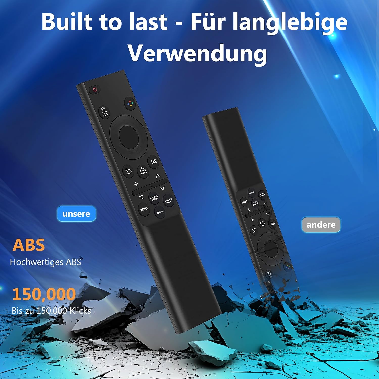 Thumbnail 4 de Universal-Fernbedienung für Samsung TV – Ersatzfernbedienung für Crystal QLED OLED Curved HDTV 4/8K