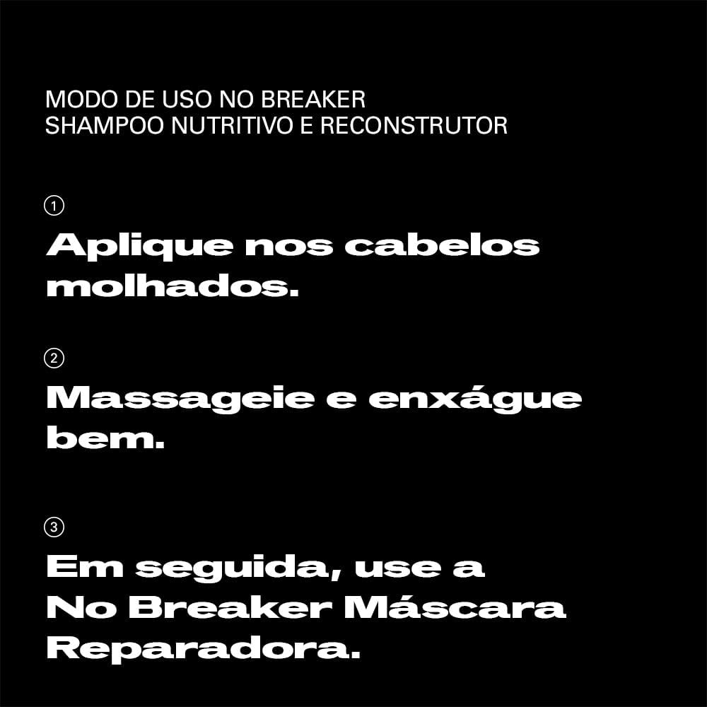 Detalle 2 de Sebastian Professional NO BREAKER Nourishing & Bonding Shampoo, 1L with Malic Acid