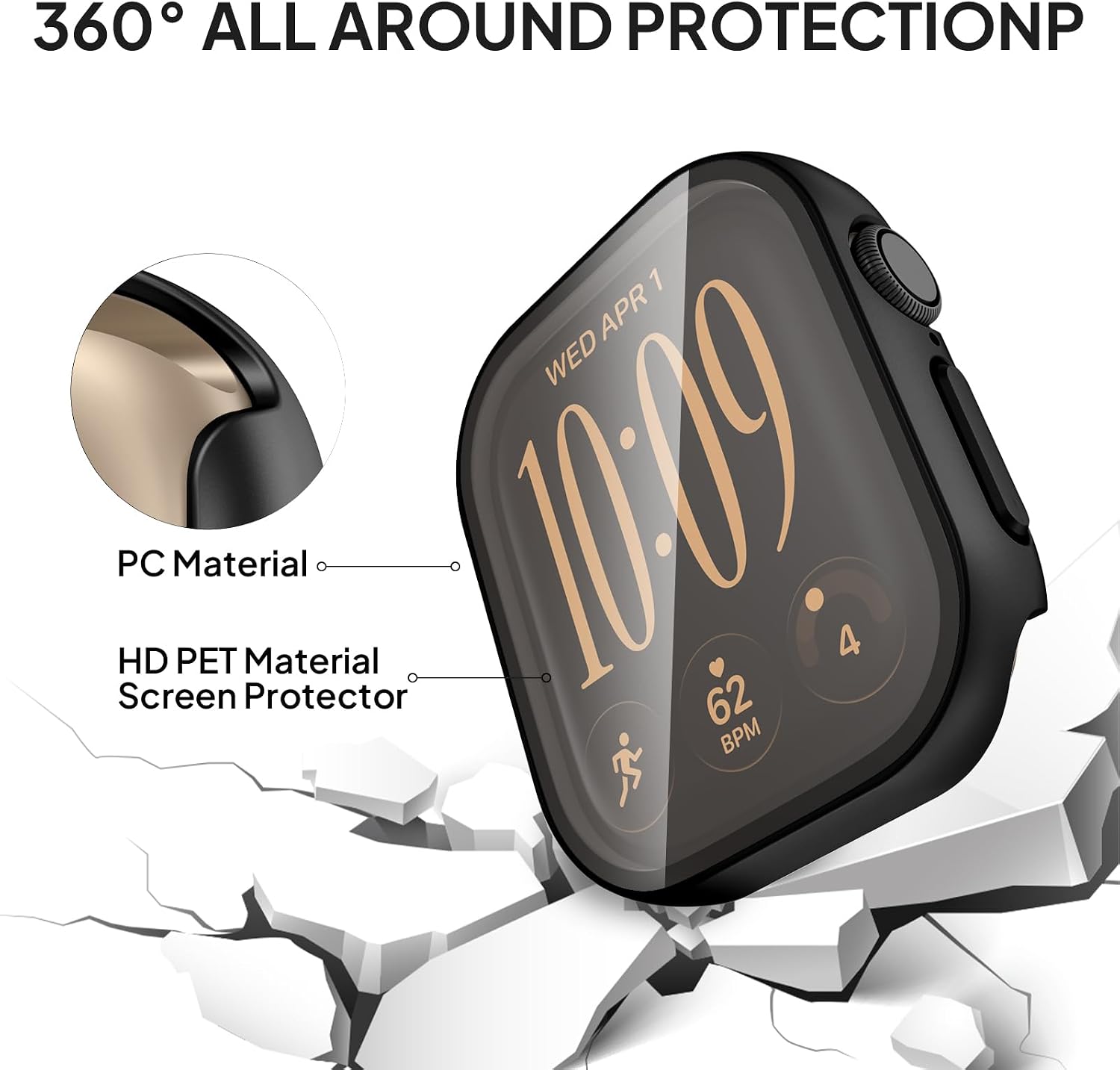 Detalle de BRG Apple Watch Case, 46mm