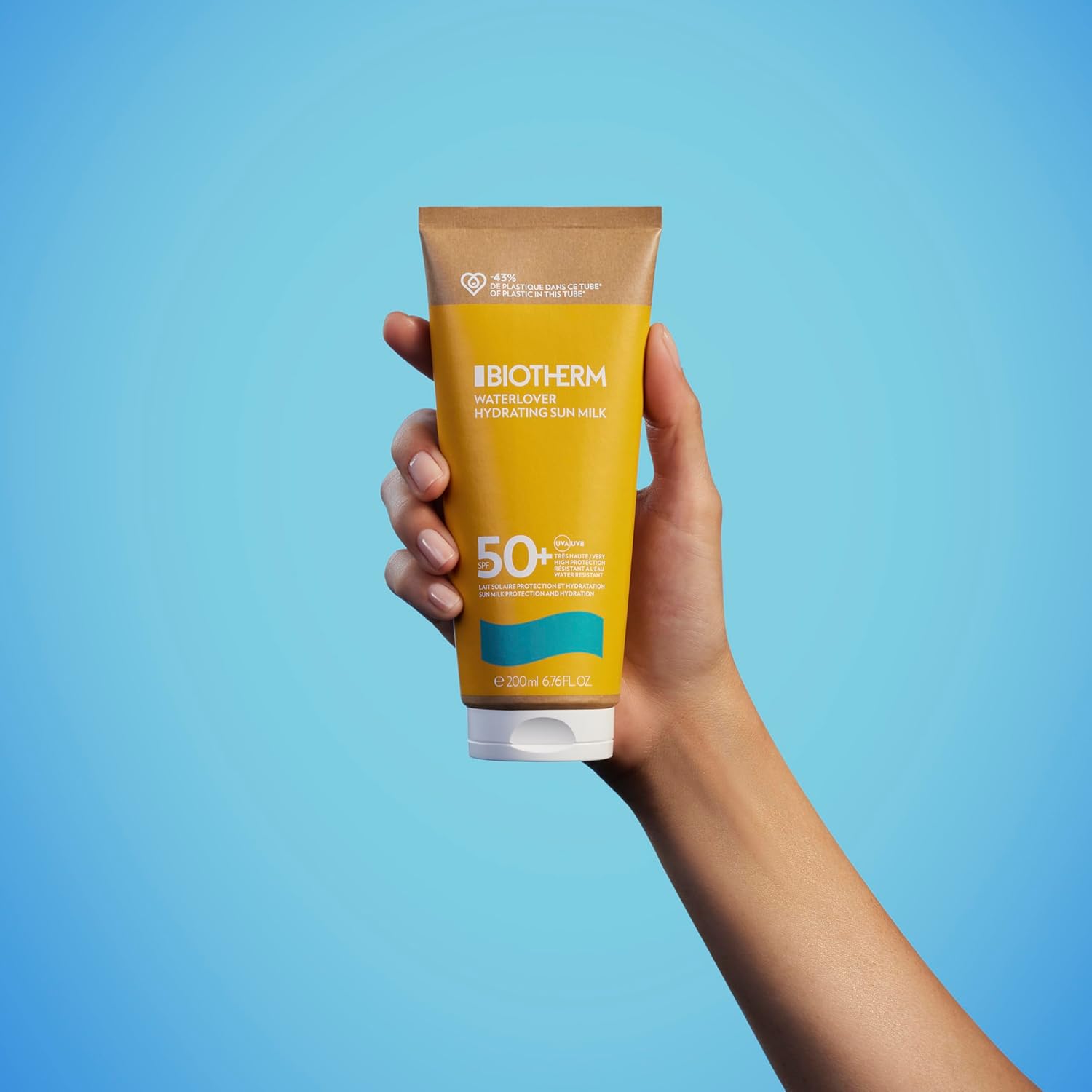 Thumbnail 2 de Biotherm Waterlover Hydrating Sun Milk LSF 50 – feuchtigkeitsspendende, wasserfeste Sonnenmilch