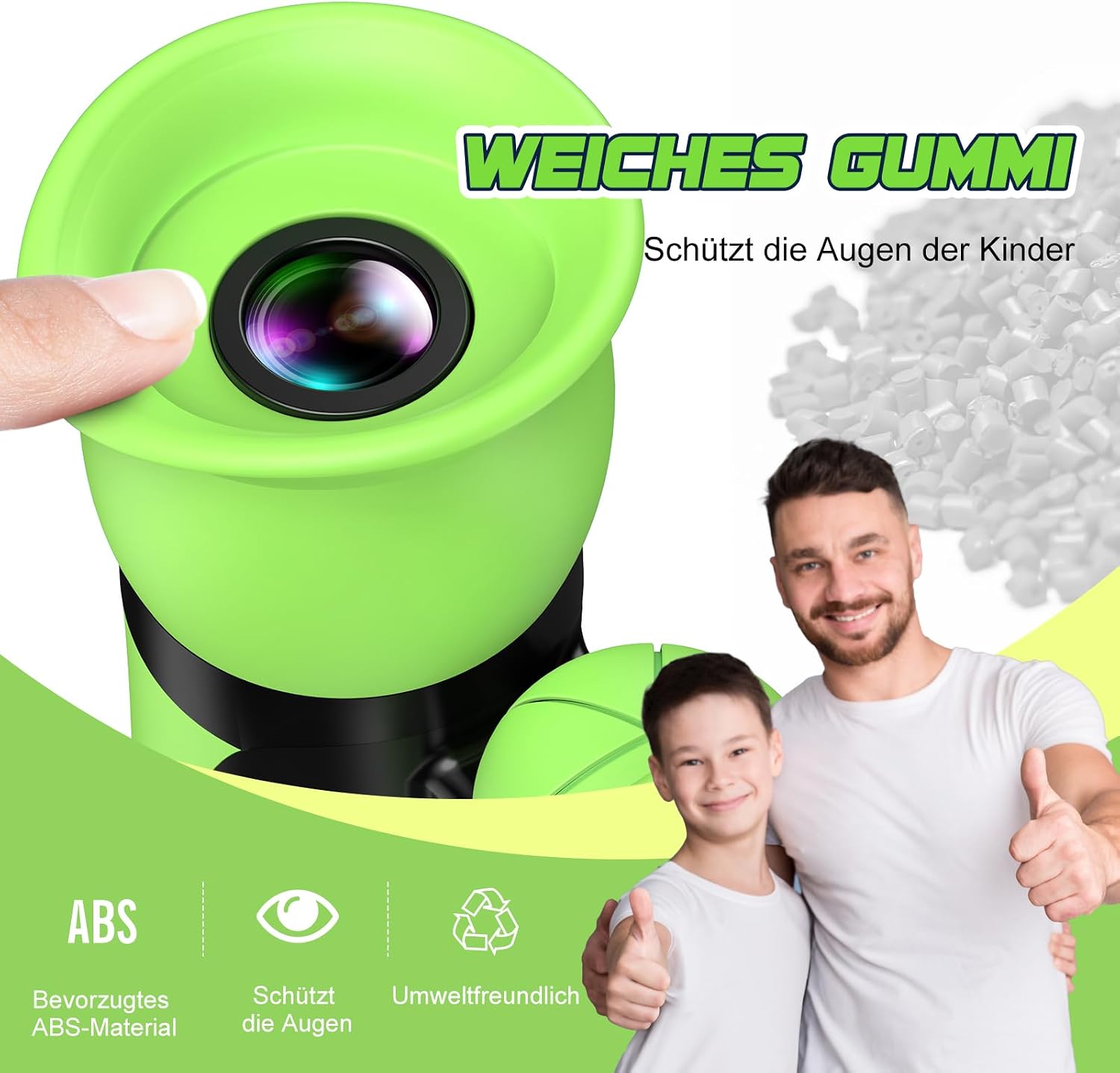 Thumbnail 2 de Fernglas für Kinder – Robustes Outdoor-Sehtalentset für Entdecker ab 3 Jahren