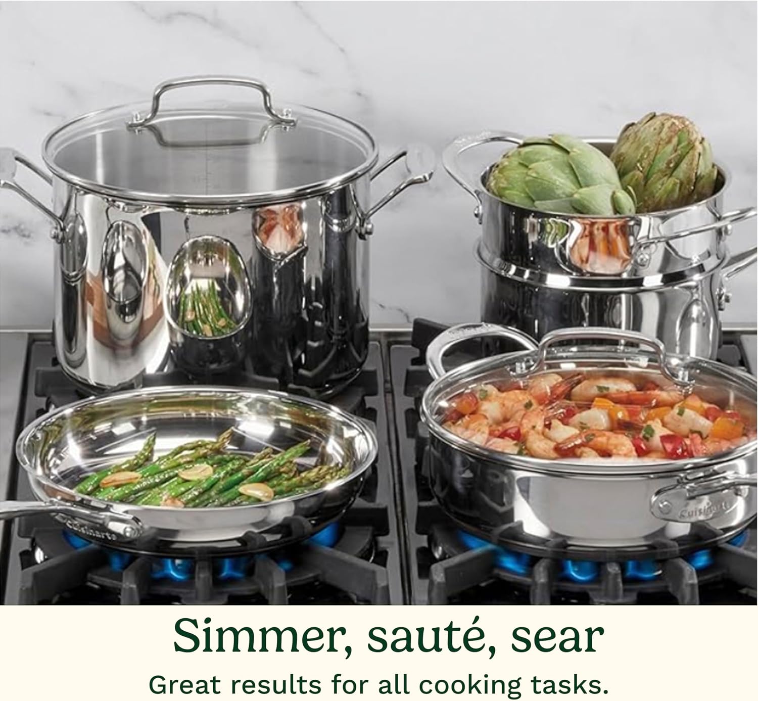 Thumbnail 6 de Cuisinart Chef’s Classic 11-piece cookware set