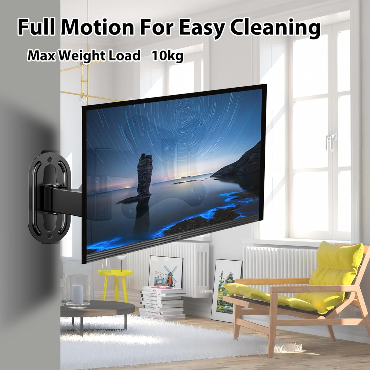 Thumbnail 2 de JXMTSPW Full Motion TV Wall Bracket 14–27in