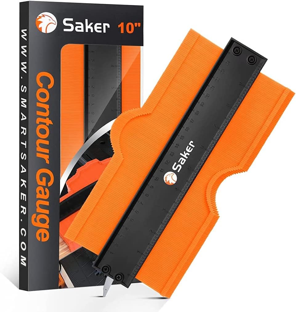 Saker Contour Gauge Profile Tool 25 cm — contour duplicator 📐