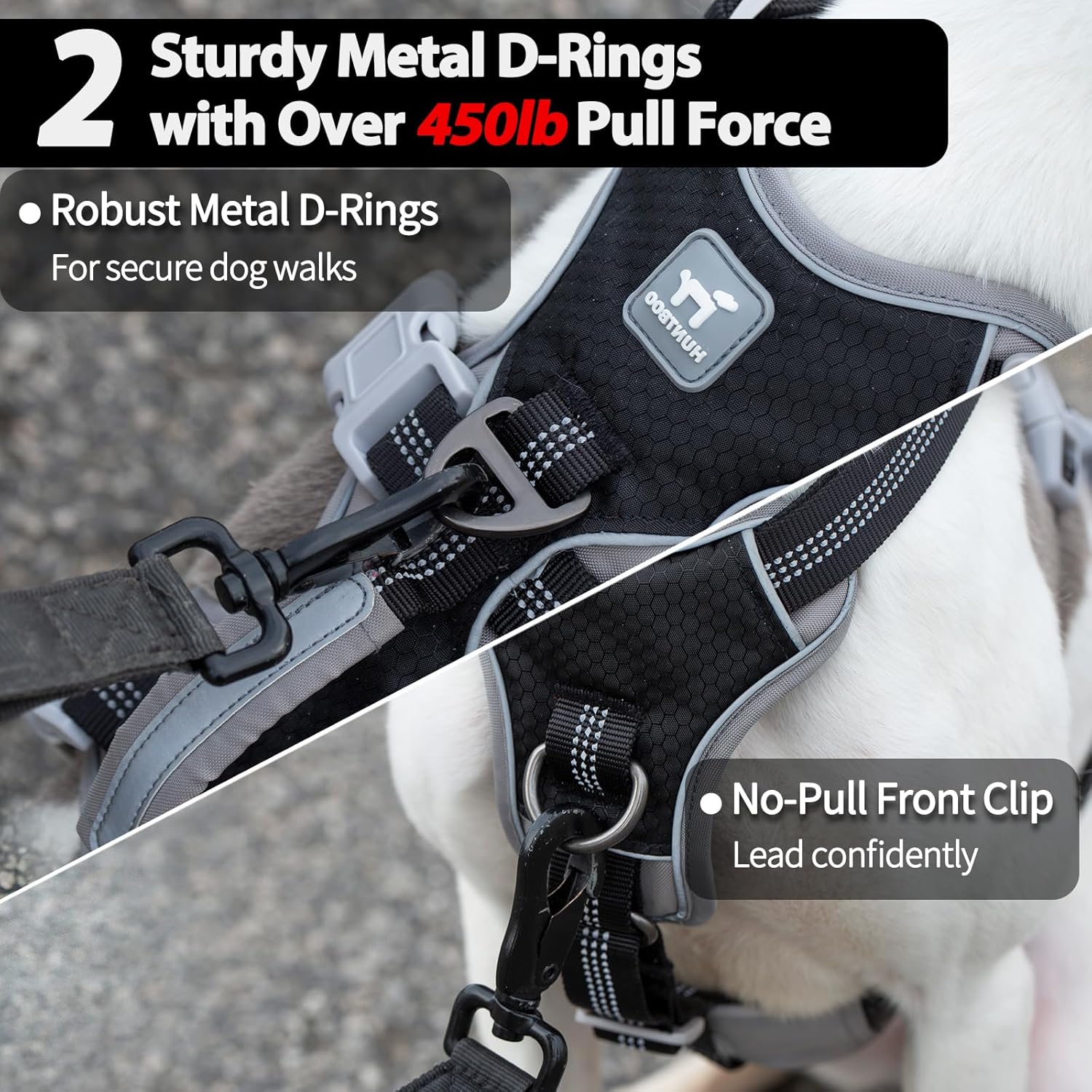 Thumbnail 4 de Huntboo Escape Proof Dog Harness Medium