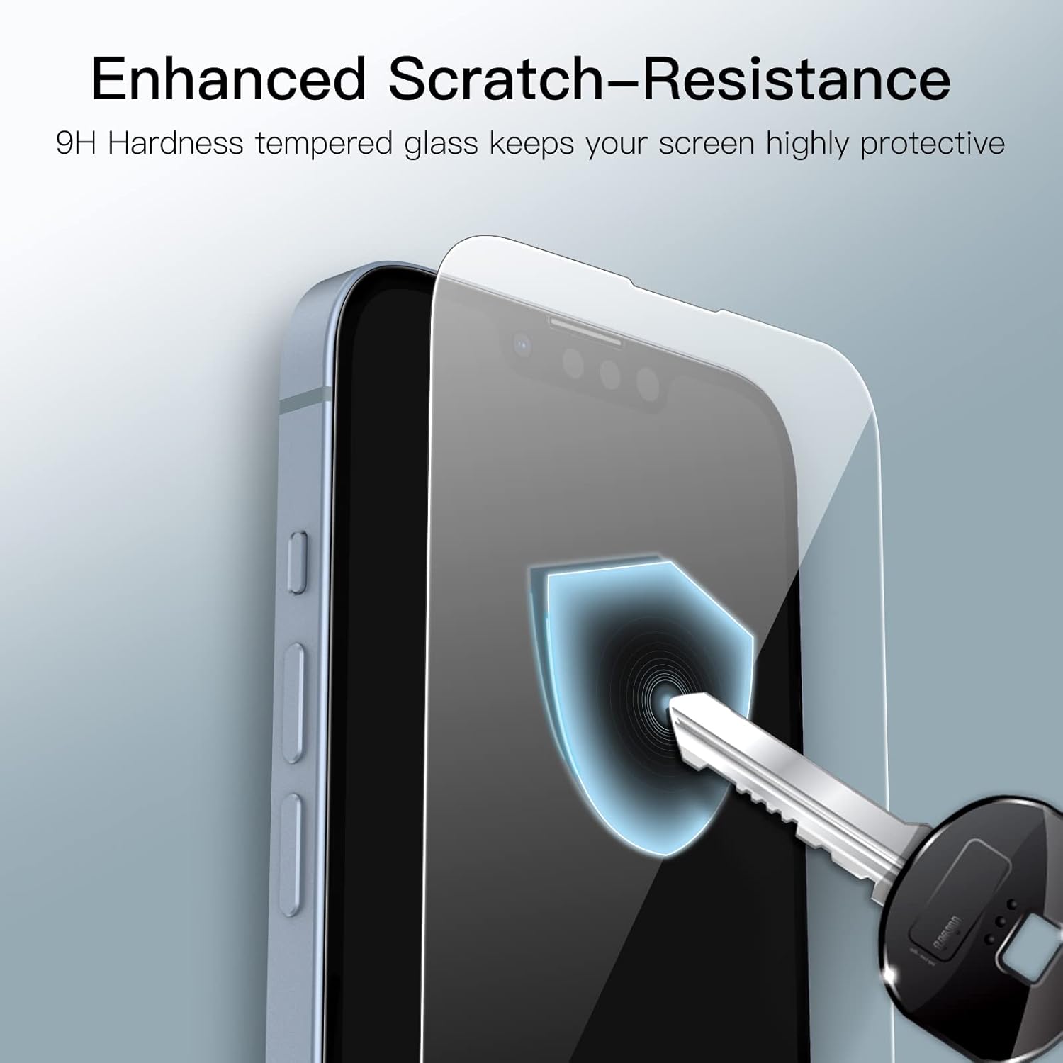 Detalle 2 de Jetech pellicola 9H per iPhone 14 6,1