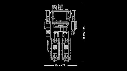 Thumbnail 6 de LEGO Icons Transformers: Soundwave 10358 — Kit di modellismo da esposizione per adulti