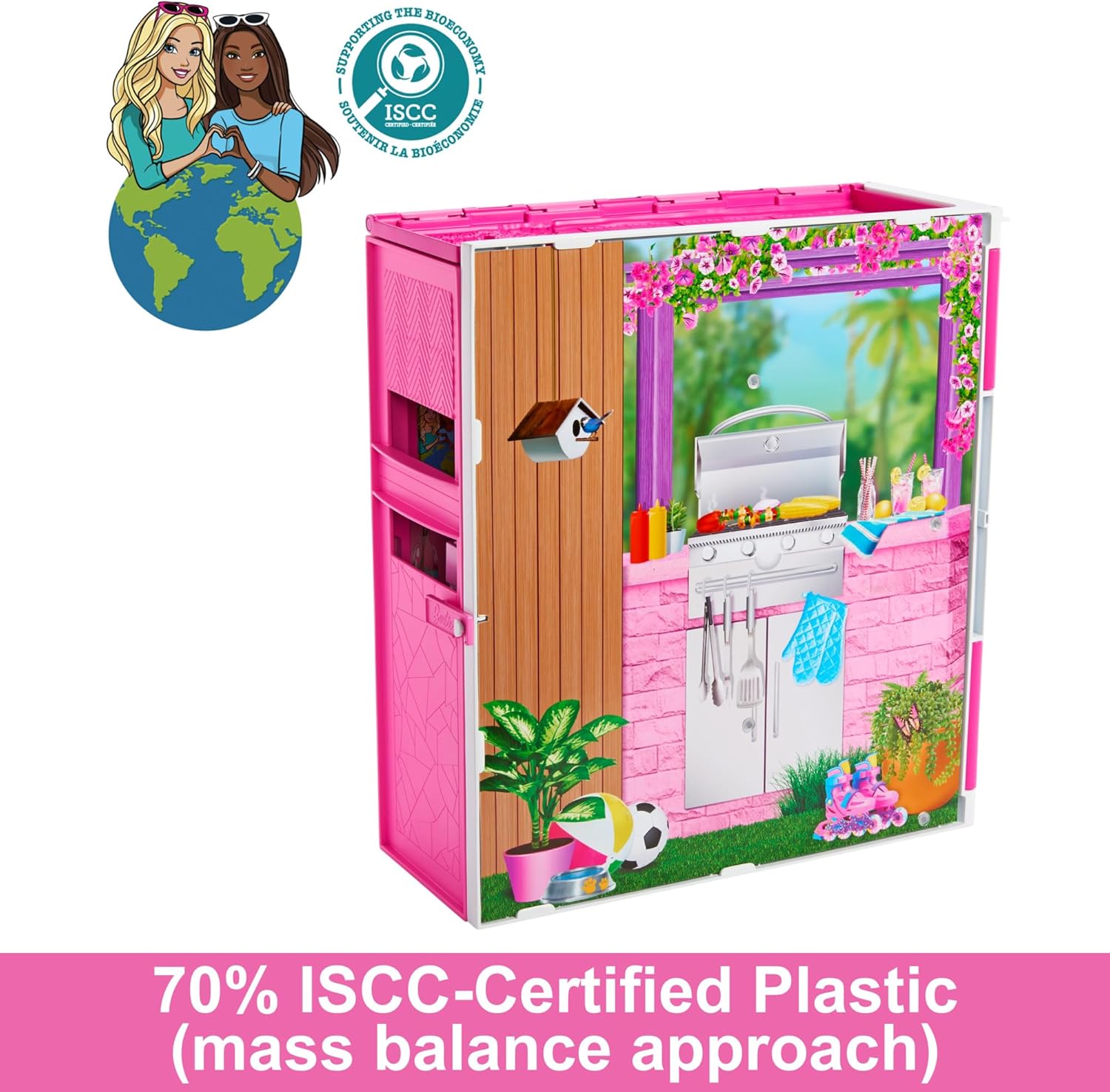 Thumbnail 2 de Barbie Getaway House HRJ76 dollhouse playset
