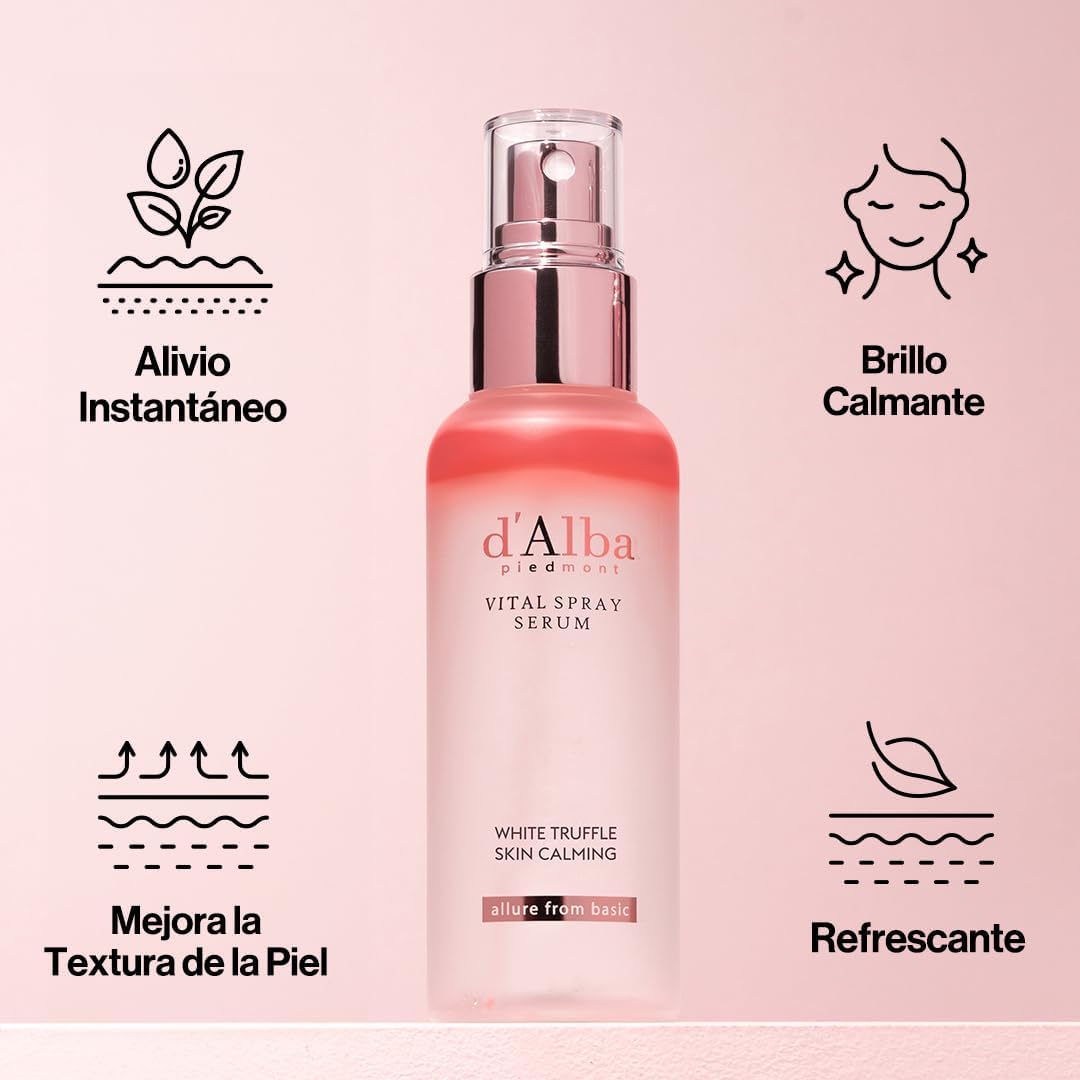 Thumbnail 4 de d'alba | Sérum en aerosol con trufa blanca 🌟 Hidratante y calmante