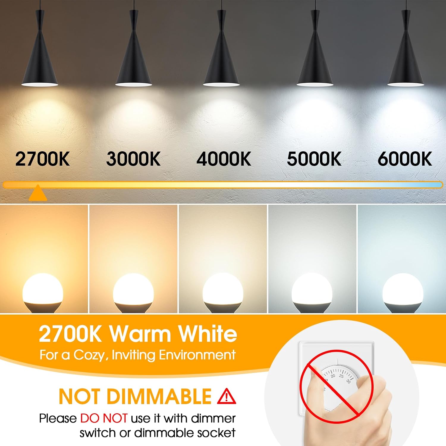 Detalle de MAXvolador E12 LED Bulbs 6W
