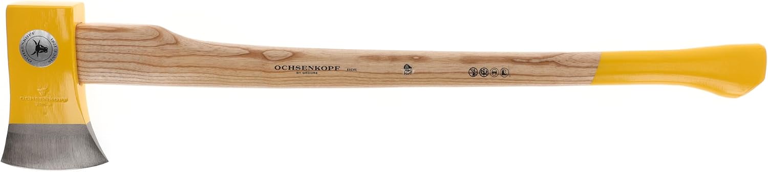 Detalle 2 de Ochsenkopf OX 248 E-1257 SPALT-FIX – siekiera rozłupująca, trzonek jesionowy 70 cm