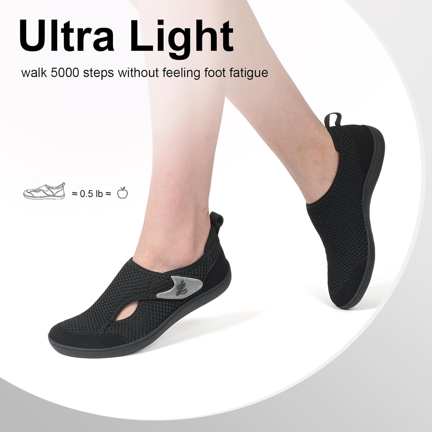 Thumbnail 5 de JOINFREE Women’s Wide Fit Barefoot Walking Shoes – Zero Drop Comfort Trainers